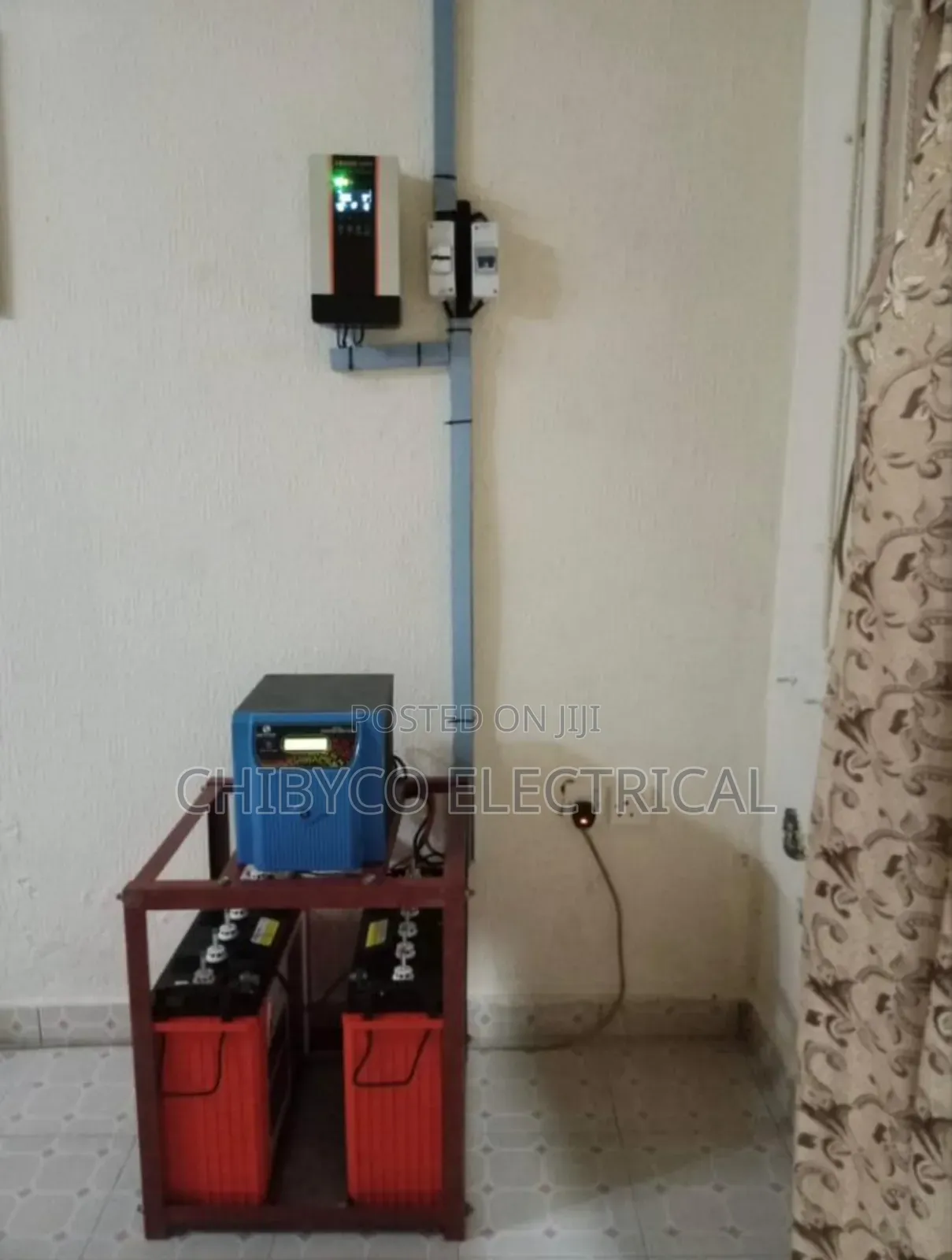 2.5kva Solar System Installation With 2 Battery