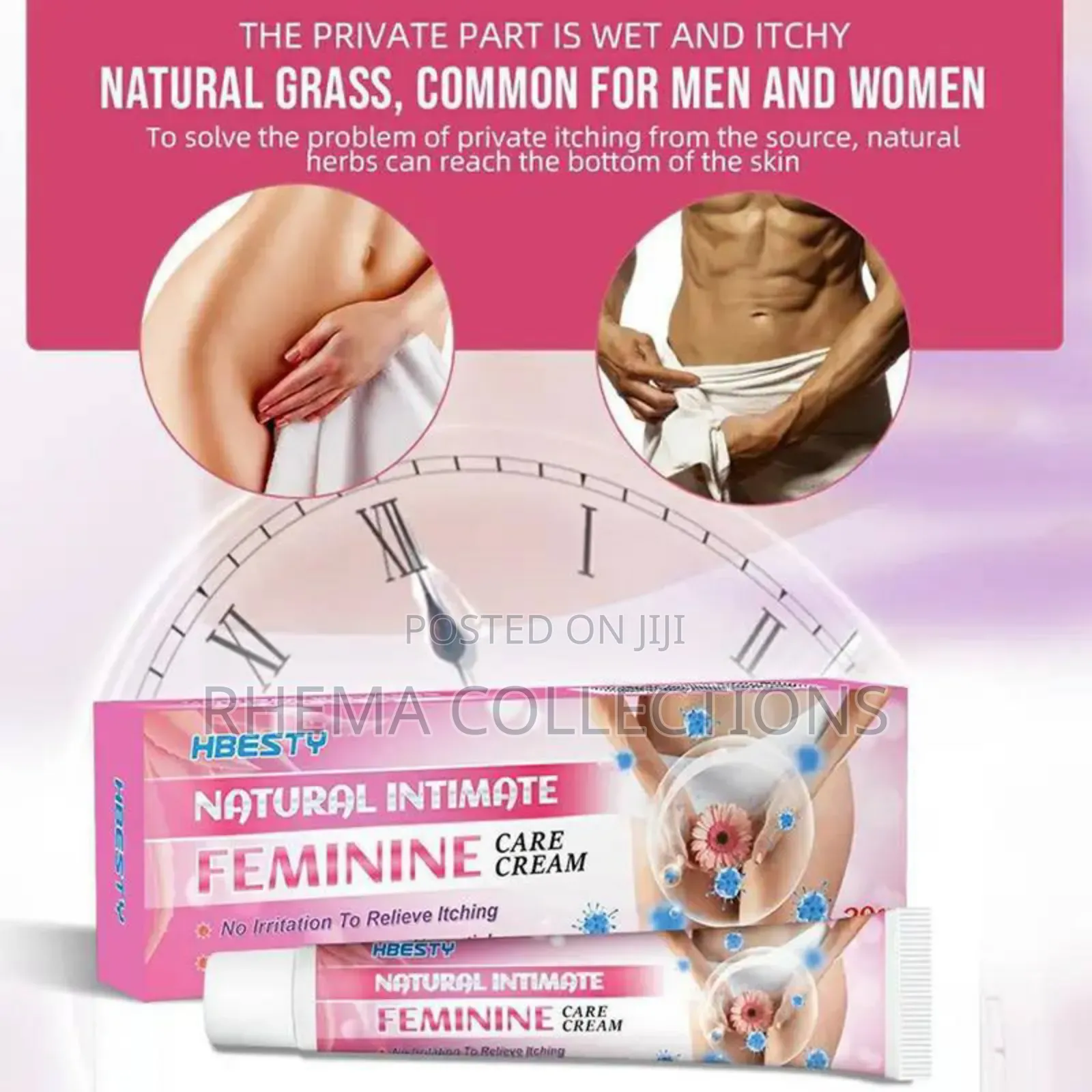 Hbesty Anti-Itch/Bacteria Vaginitis (Unisex) Treatment Cream