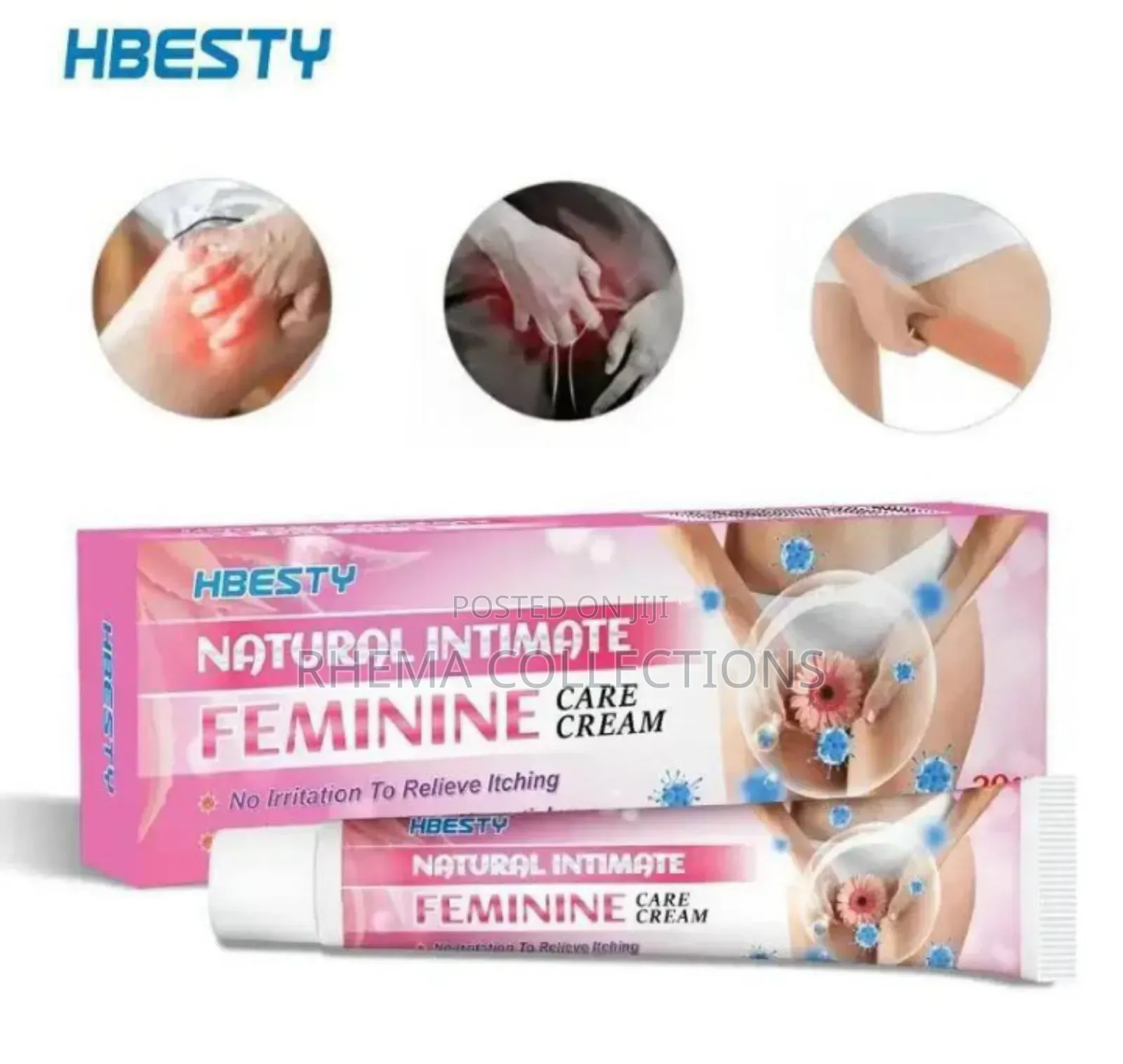 Hbesty Anti-Itch/Bacteria Vaginitis (Unisex) Treatment Cream