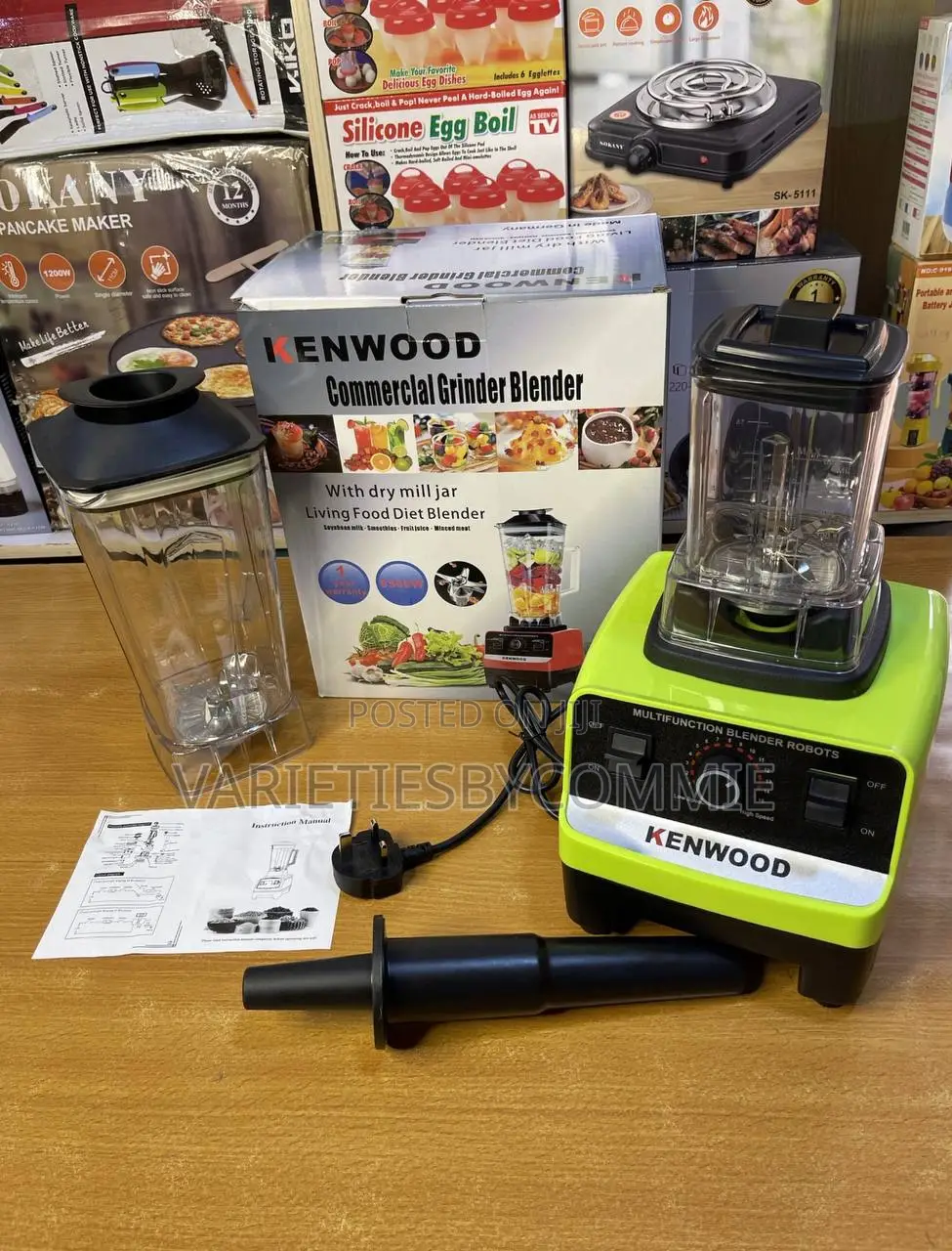 85000watt Kenwood Multifunctional Double Cup Blender