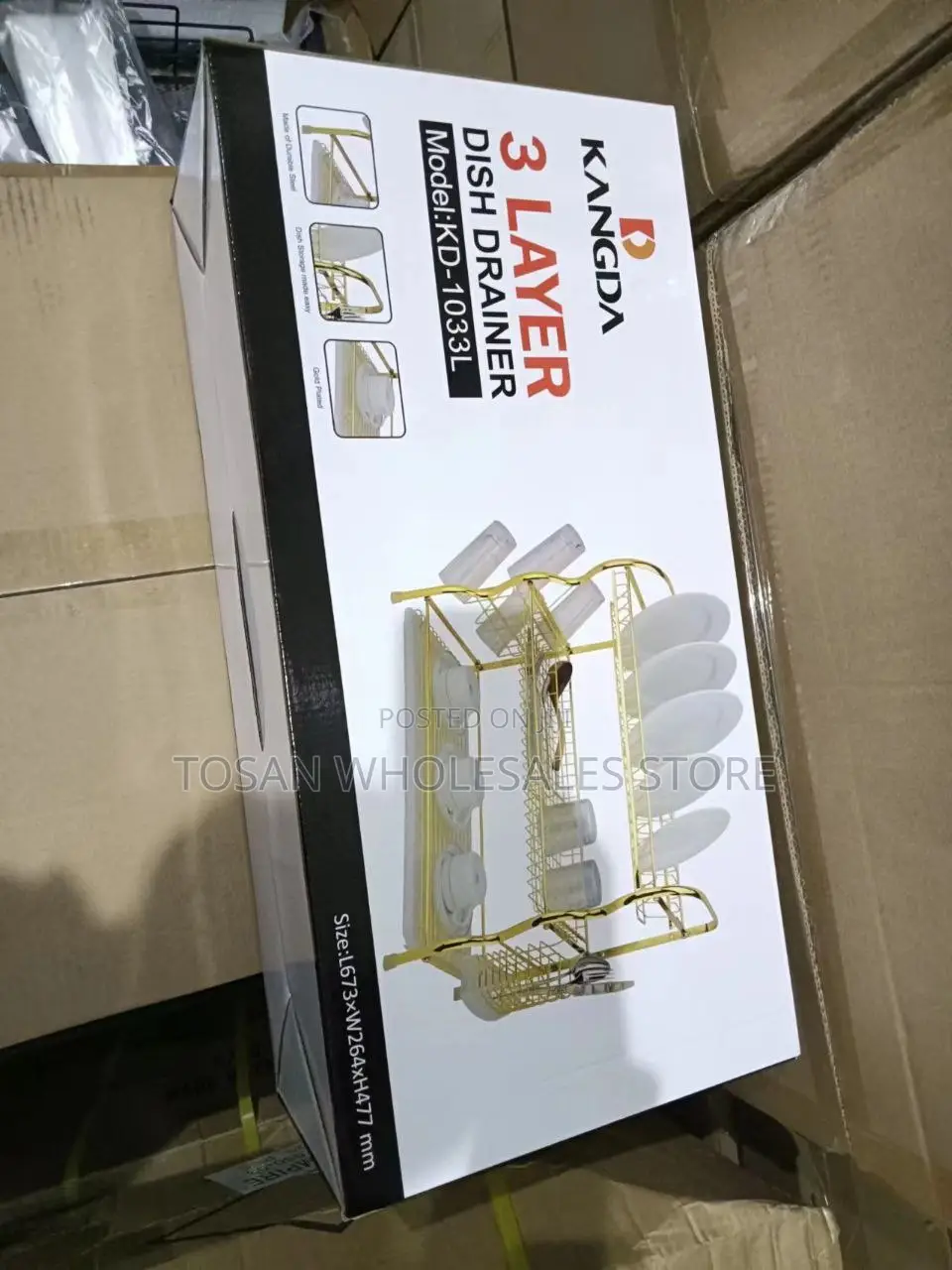 Quality 3 Layers Dish Drainer