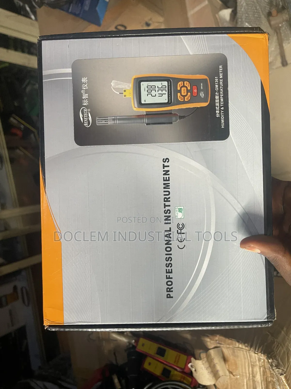 Humidity and Temperature Meter