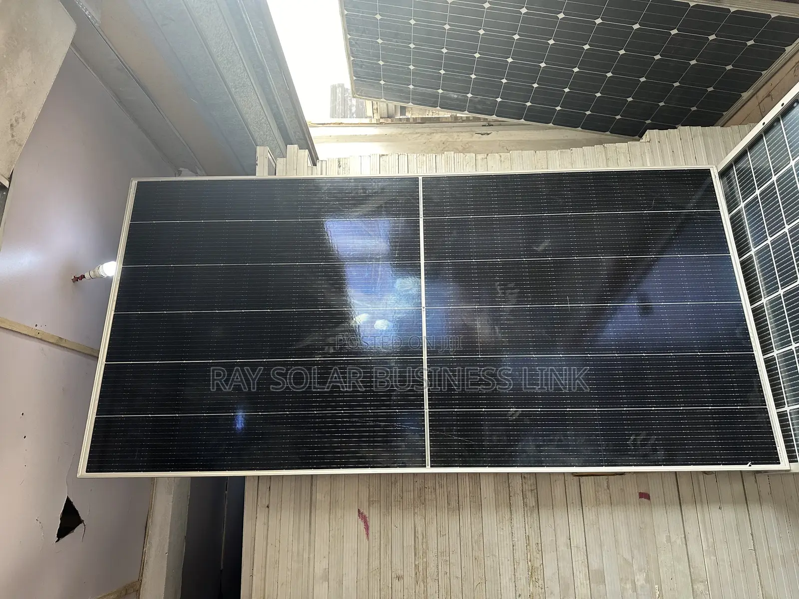 550 Bifacial Ja Solar Panel