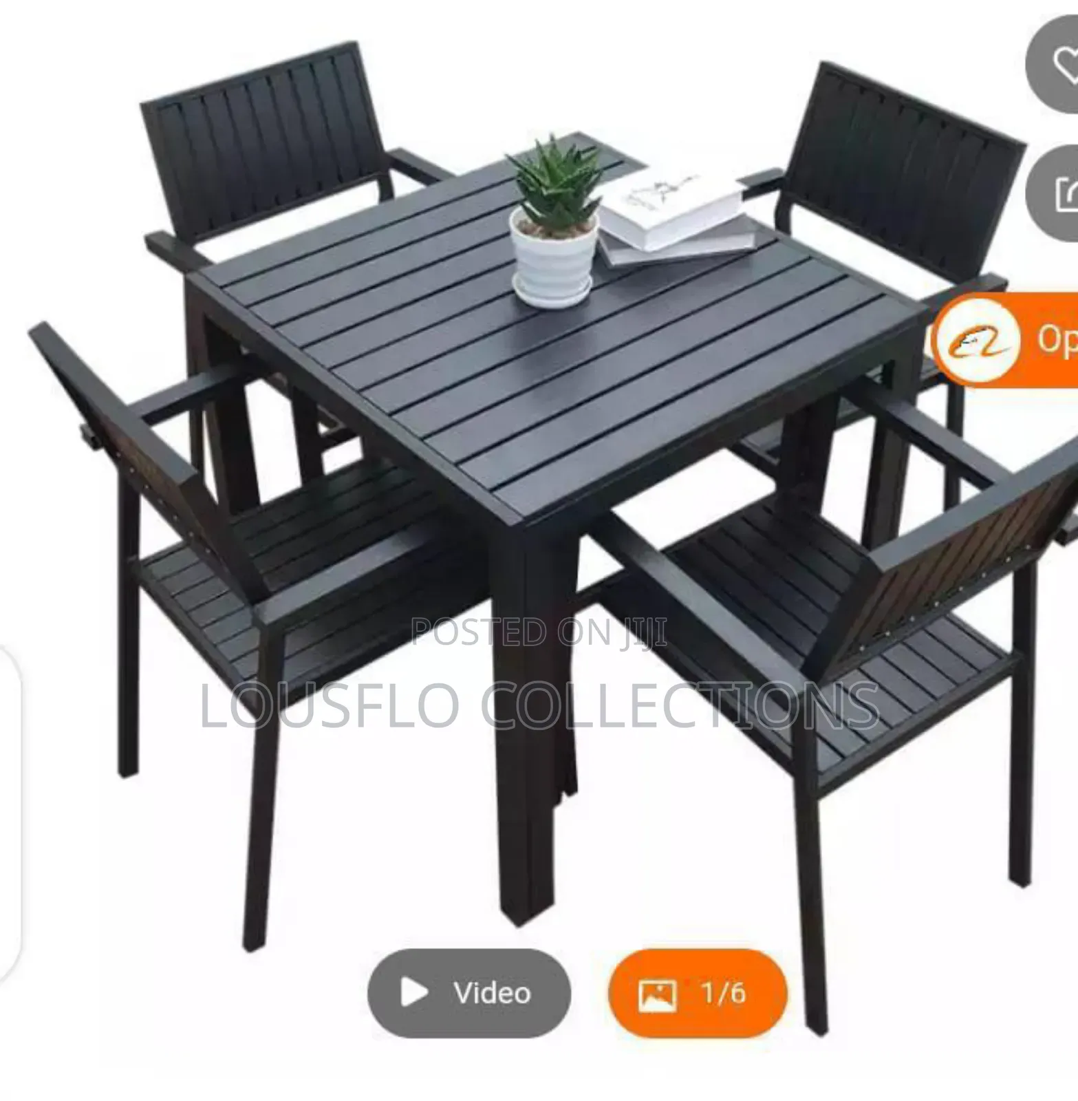 Quality Turkey Executive Wooden Table and Chair Outdoor
