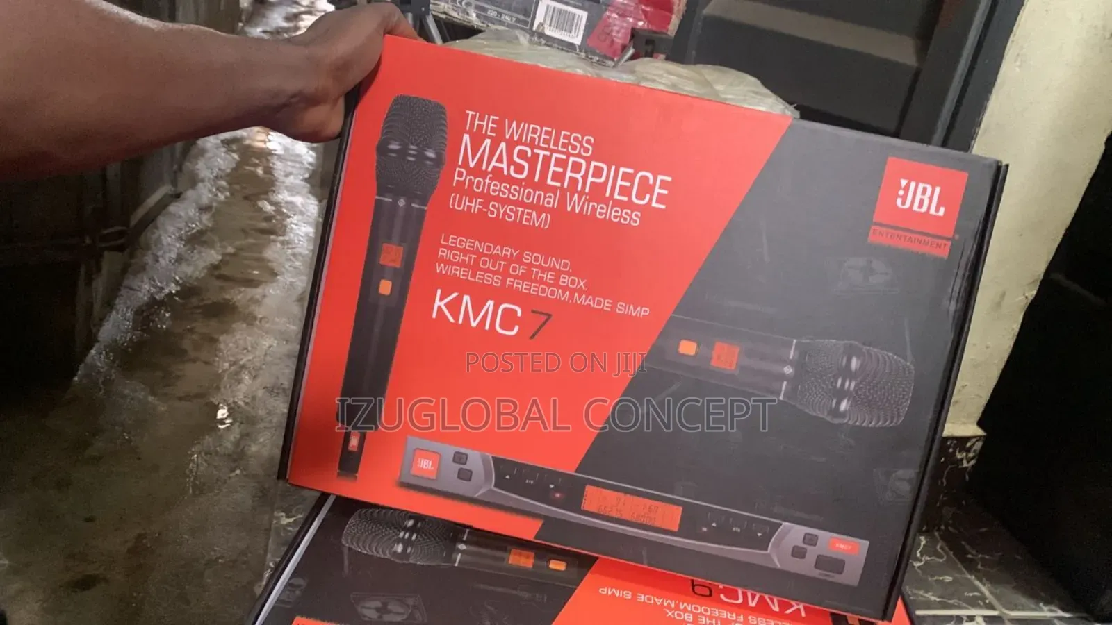 JBL KMC-7 Professional Wireless Microphone With Complate300m