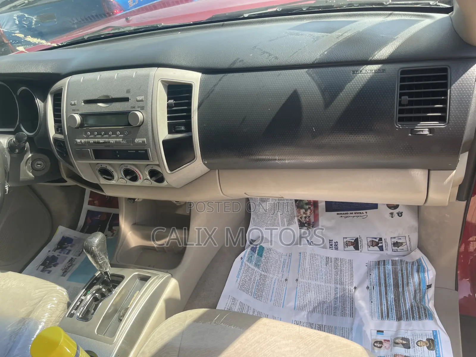 Toyota Tacoma 2009 Red
