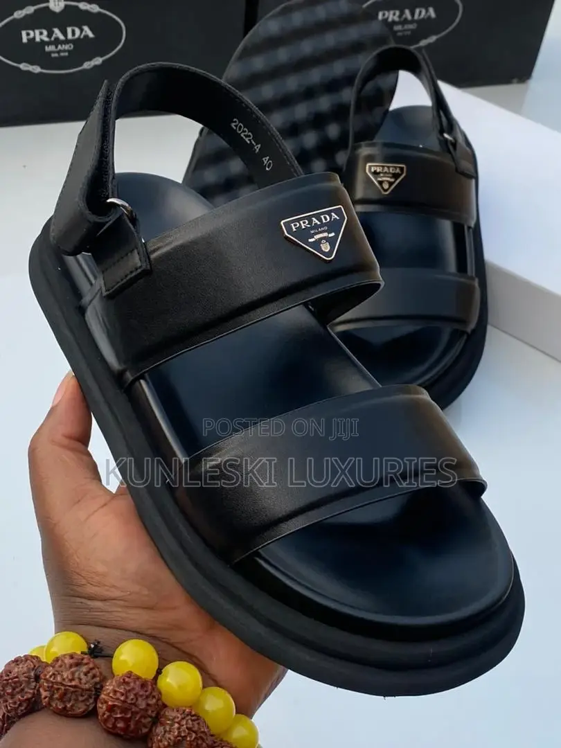 Original Prada Men Slippers / Sandals Collections