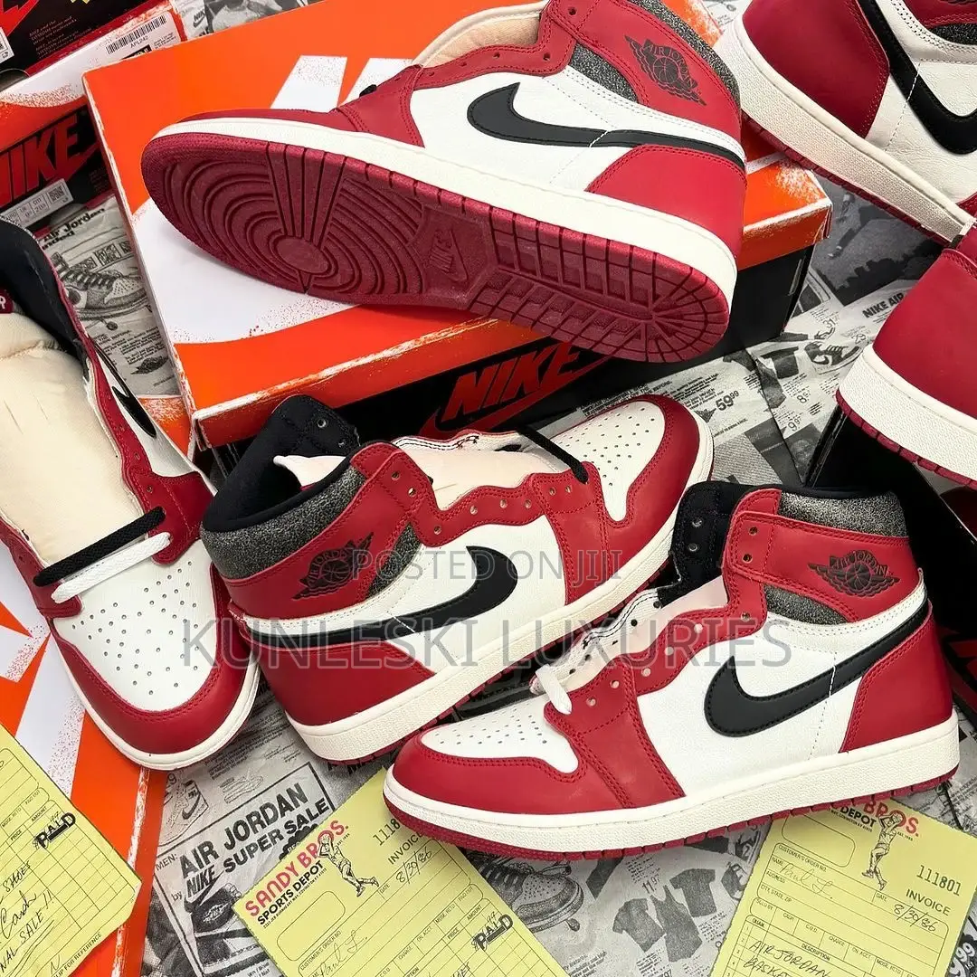 Original Air Jordan 1 Retro High OG 86 Chicago Sneakers
