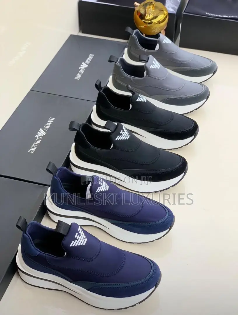 Original Emporio Armani Men Sneakers Collections