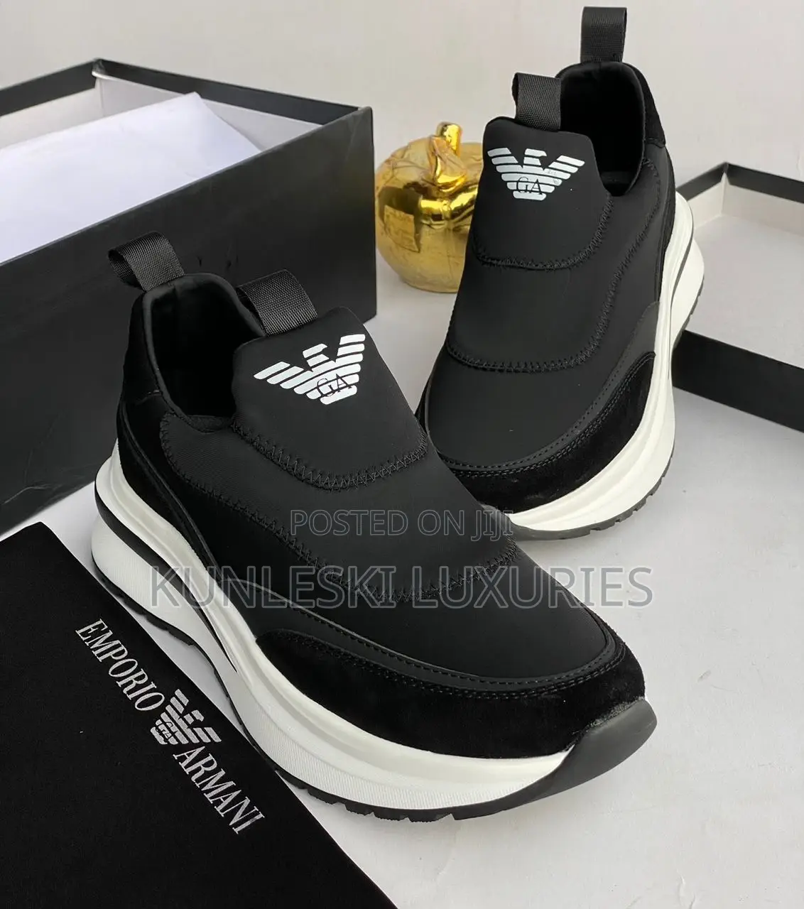 Original Emporio Armani Men Sneakers Collections
