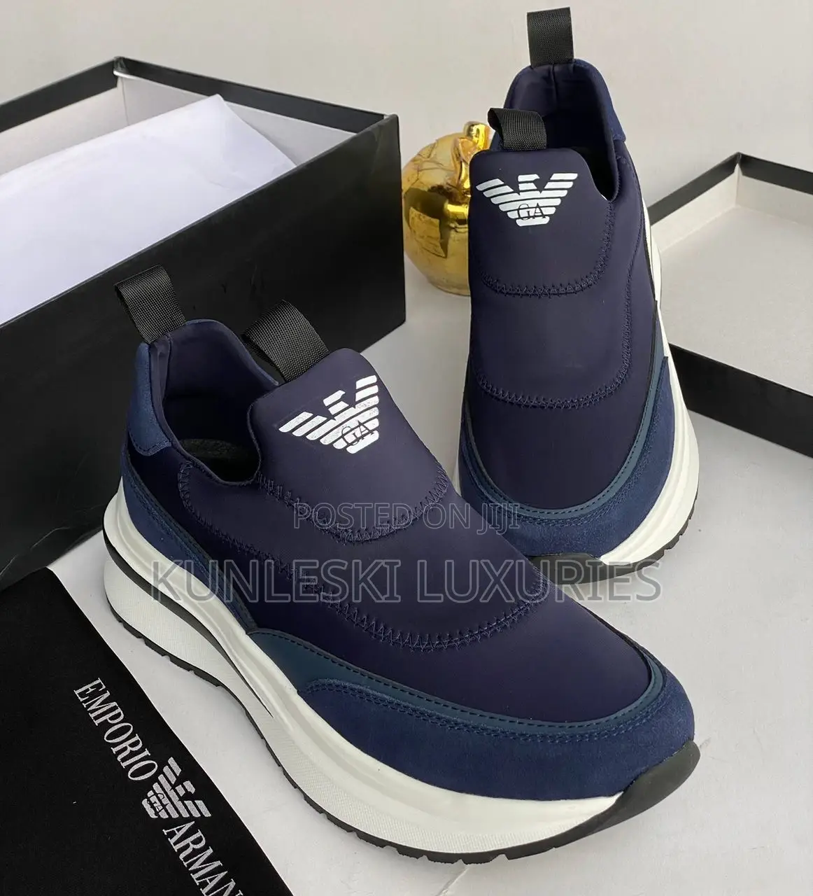 Original Emporio Armani Men Sneakers Collections