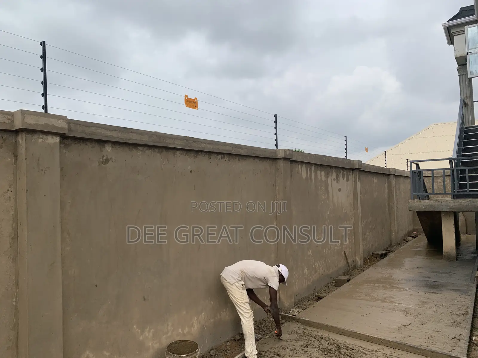 Installation of Electric Fence Wire