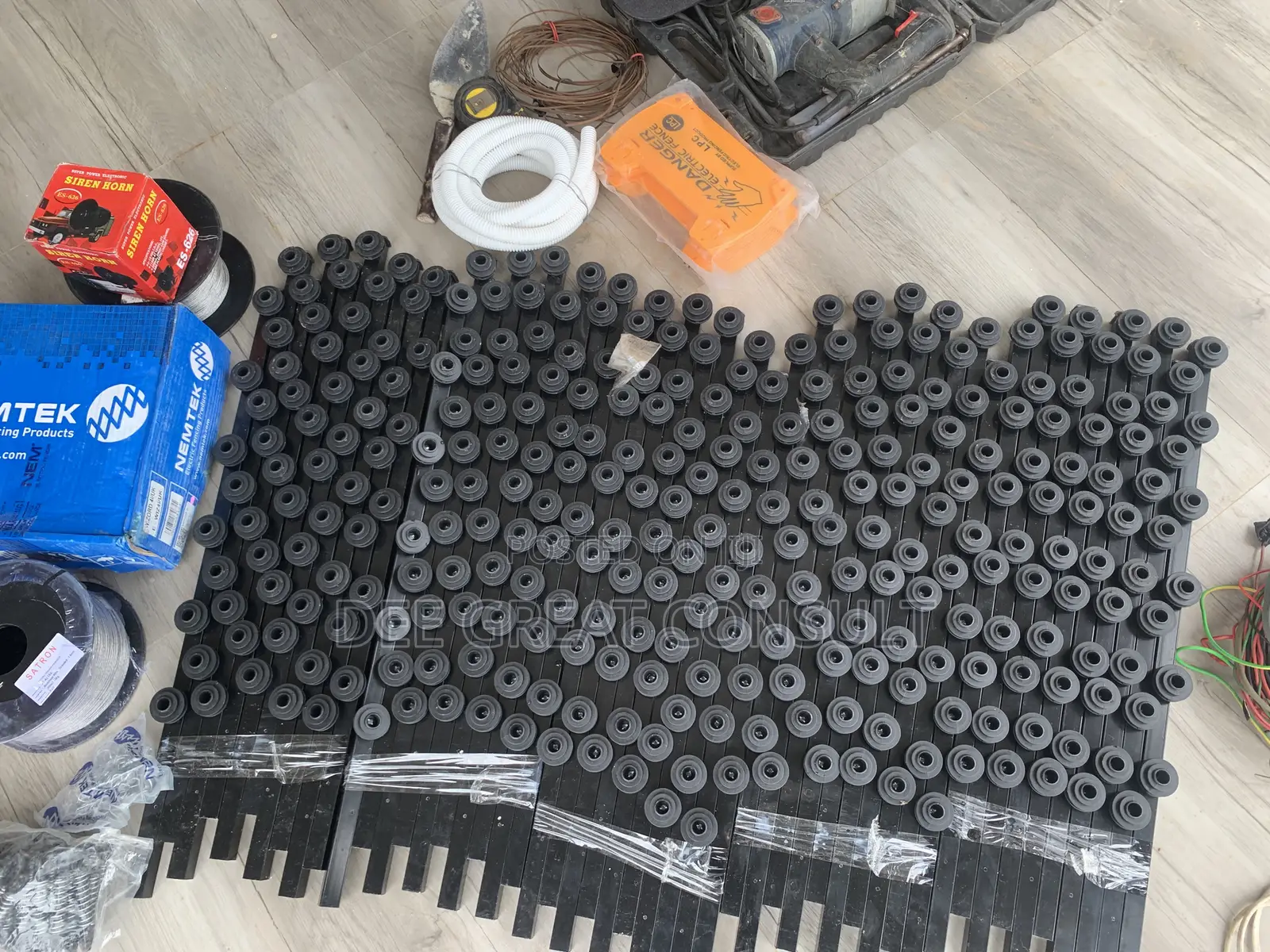 Installation of Electric Fence Wire