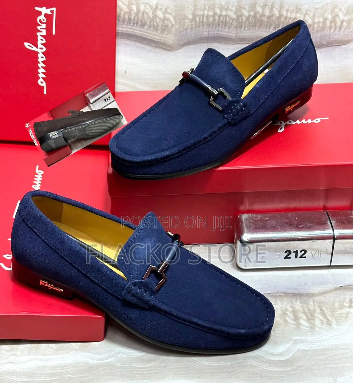 Original Salvatore Ferragamo Loafers Shoes