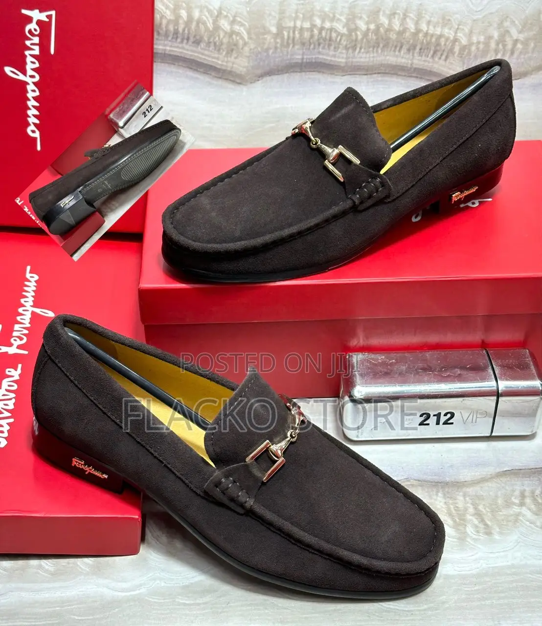 Original Salvatore Ferragamo Loafers Shoes