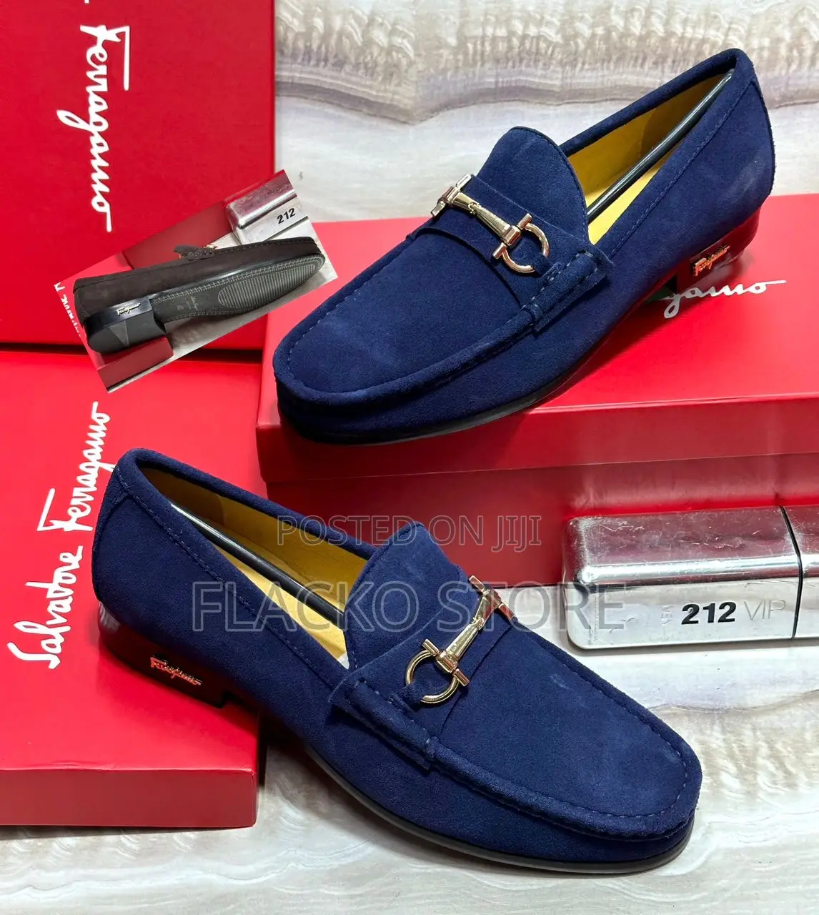 Original Salvatore Ferragamo Loafers Shoes