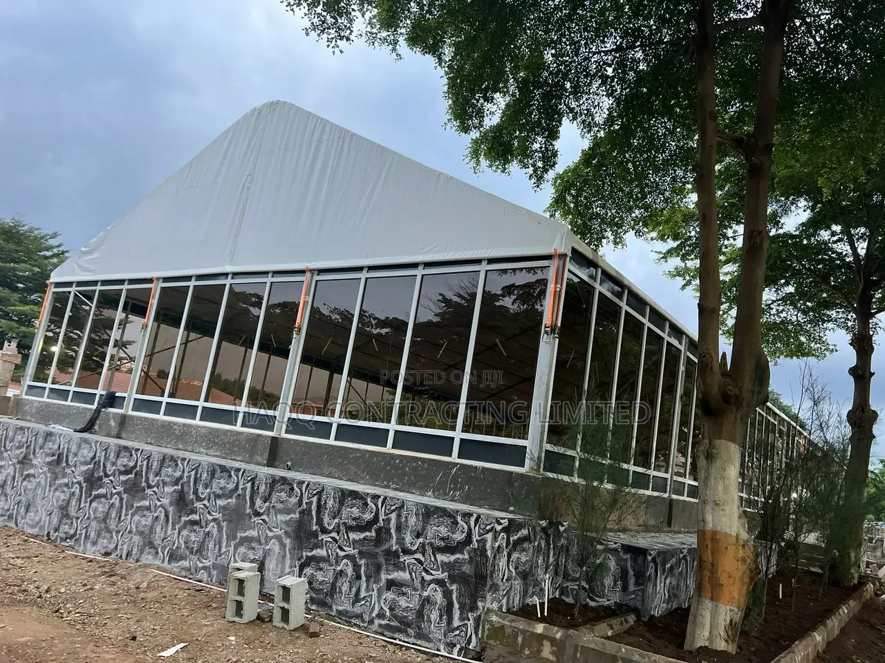 Wind Resistance Canopy Tent Construction In Nigeria