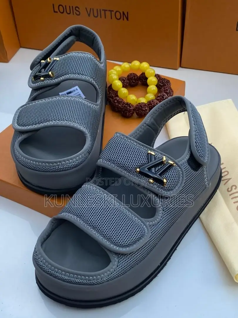 Original Louis Vuitton High Sole Sandals in 3 Colors