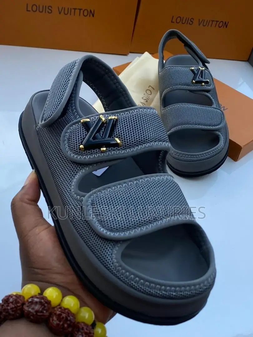 Original Louis Vuitton High Sole Sandals in 3 Colors