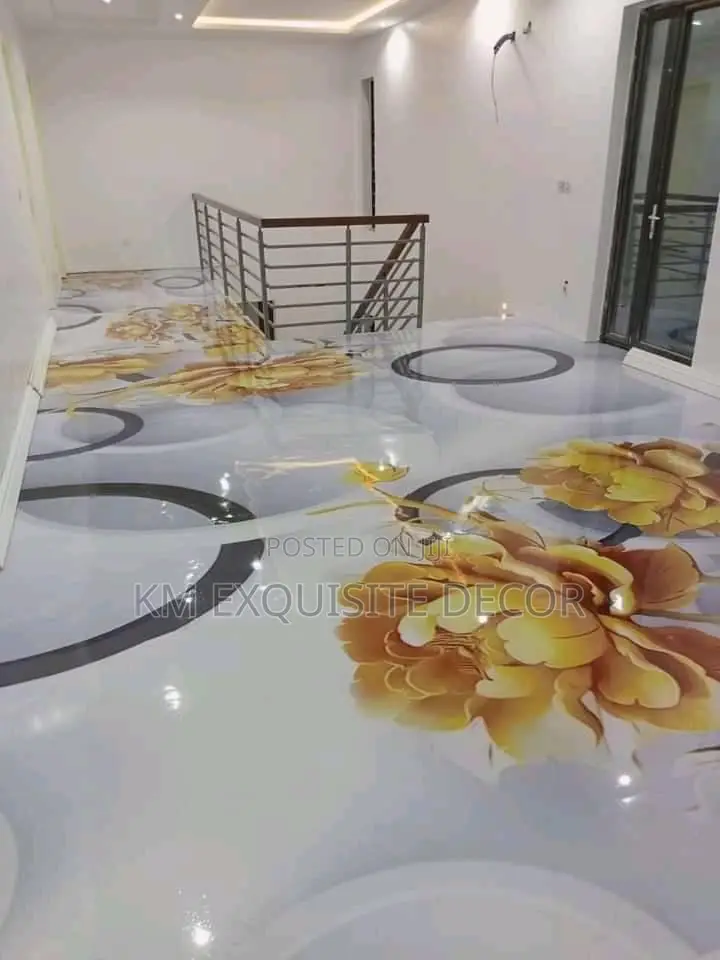 Glossy Epoxy for Living Room