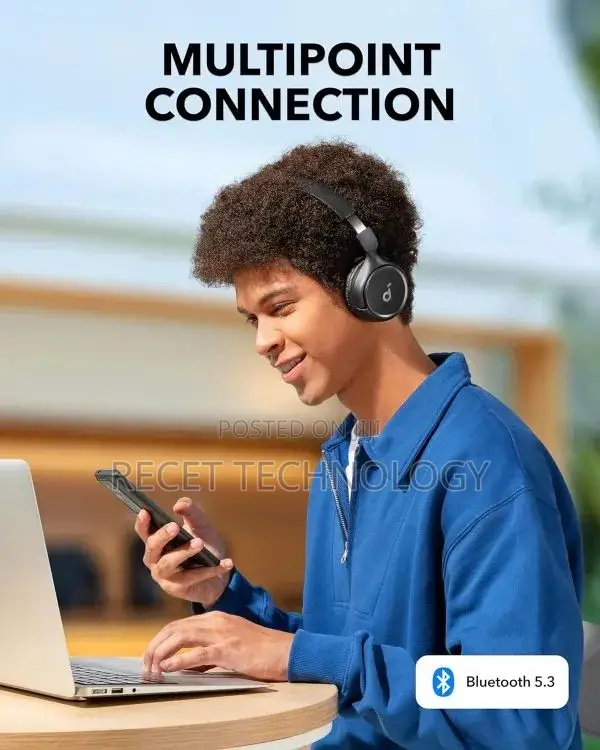 Anker Soundcore H30i Wireless on-Ear Headphones (Black)