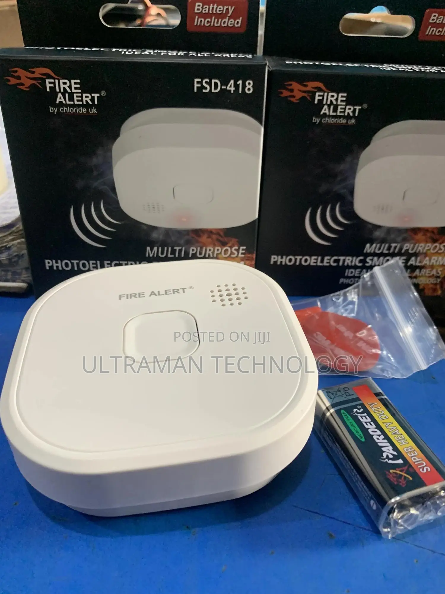 Wireless Battery Smoke Detector ( Fire Alert )