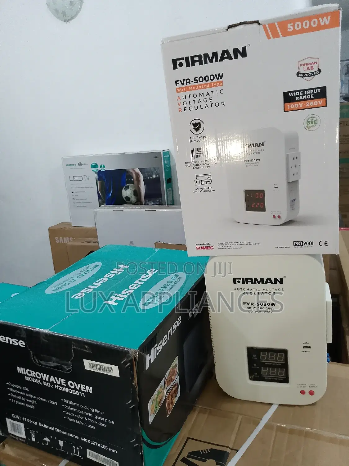 New Firman Automatic Voltage Stabilizer Wall Mounted 5000va