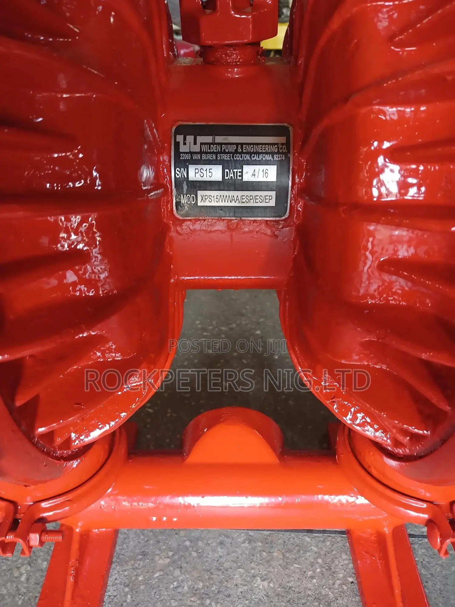 3" Wilden 15 Turbo Flo Clamped Metal Pump