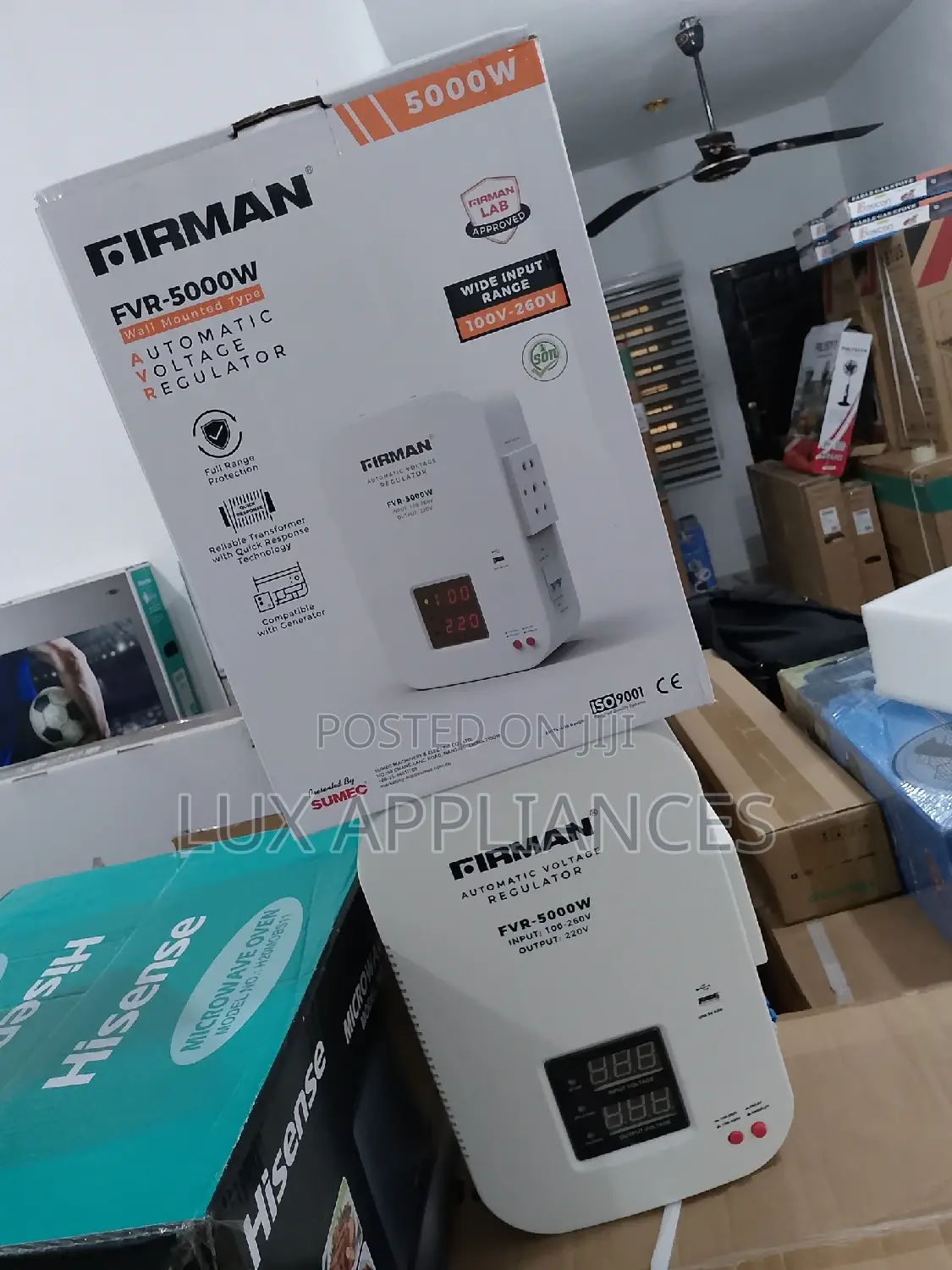 Brand New Wall Mounted Firman LED Display Low and Over