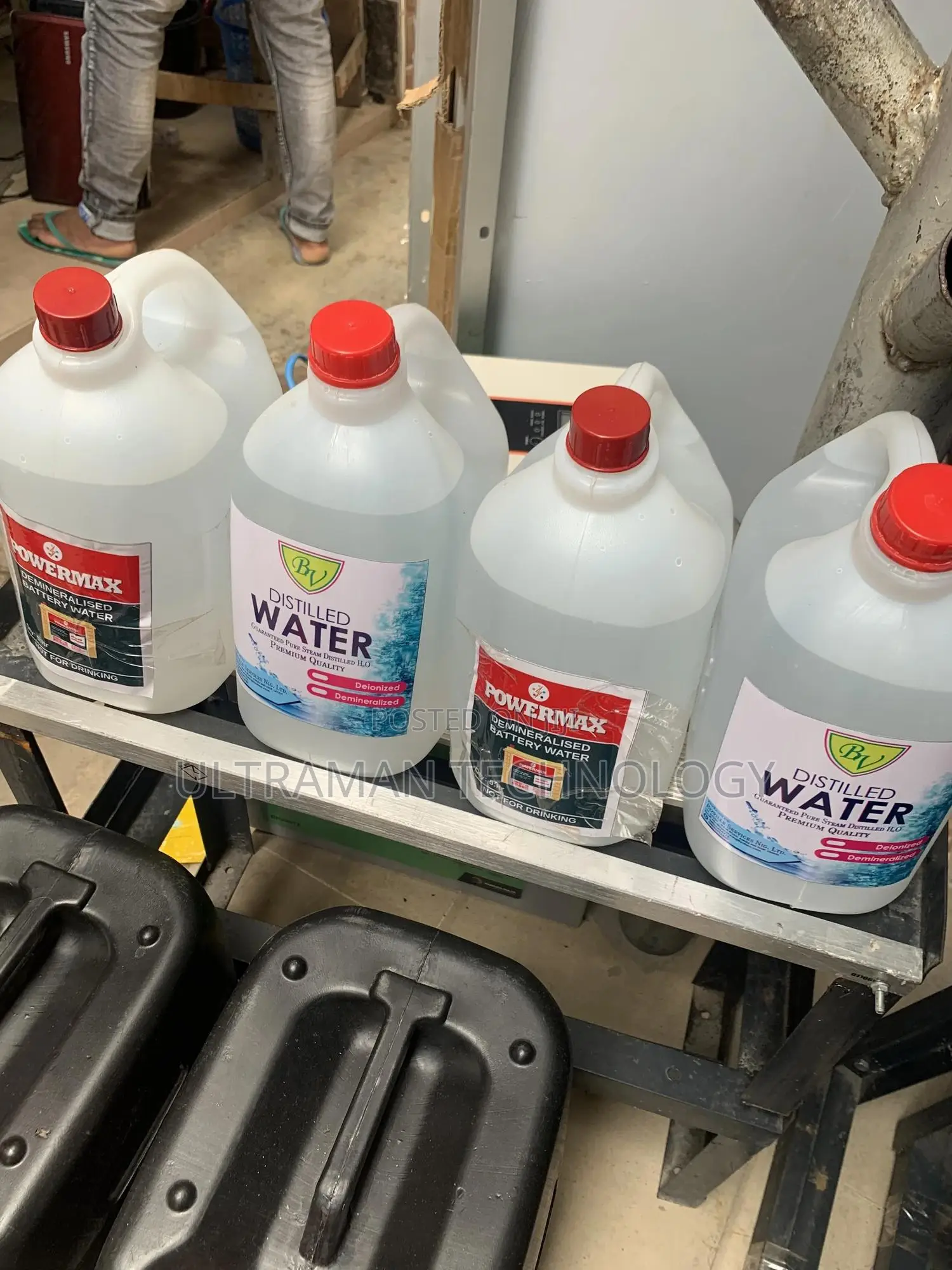 Premium Distilled Water (5 Litre)