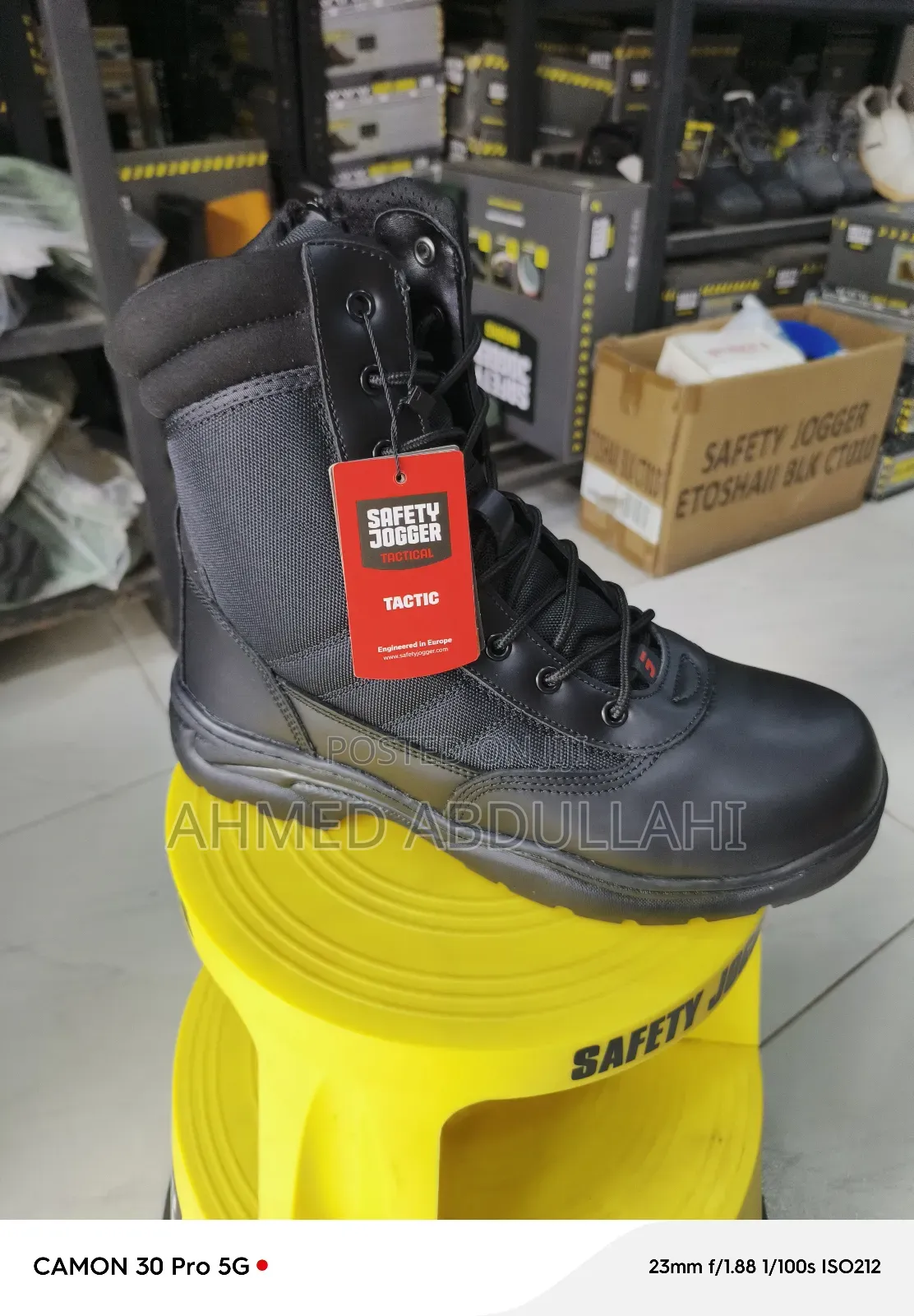 Tactic Safety Jogger Boot