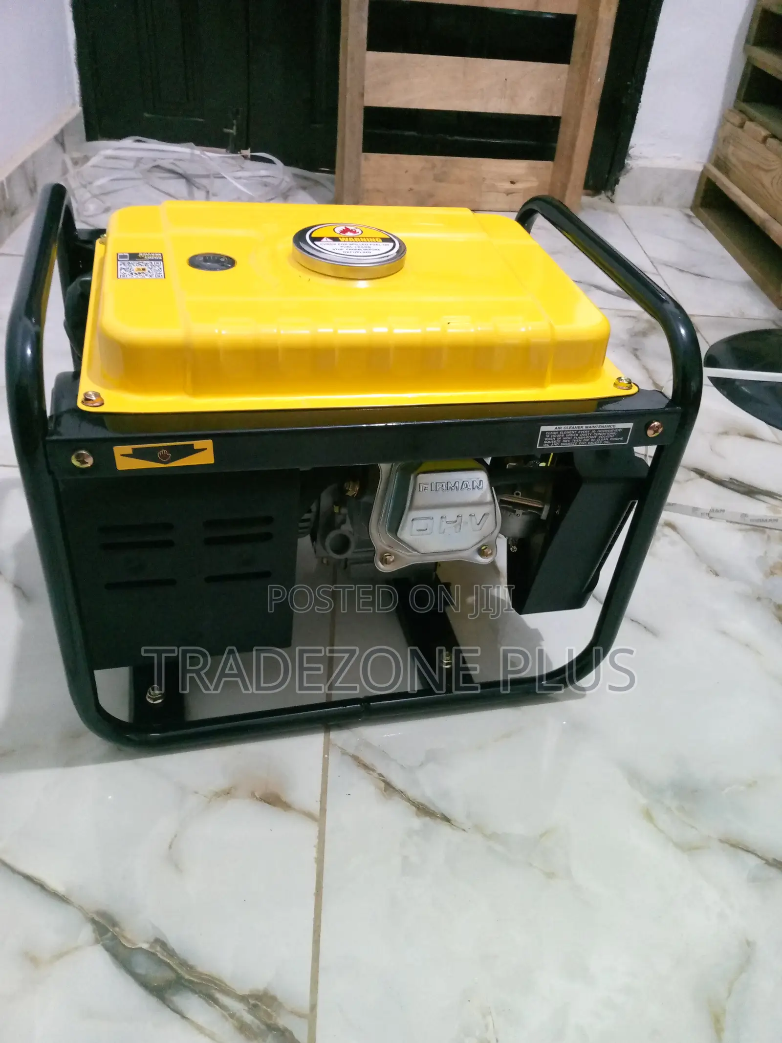 Durable Yellow Tank 1.8kva Spg1800 Petrol Generator