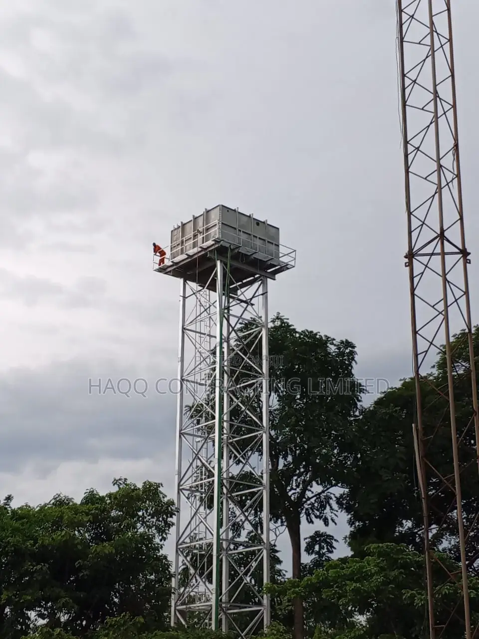 Water Storage Tank Fabrication, 40,000 Litres Above