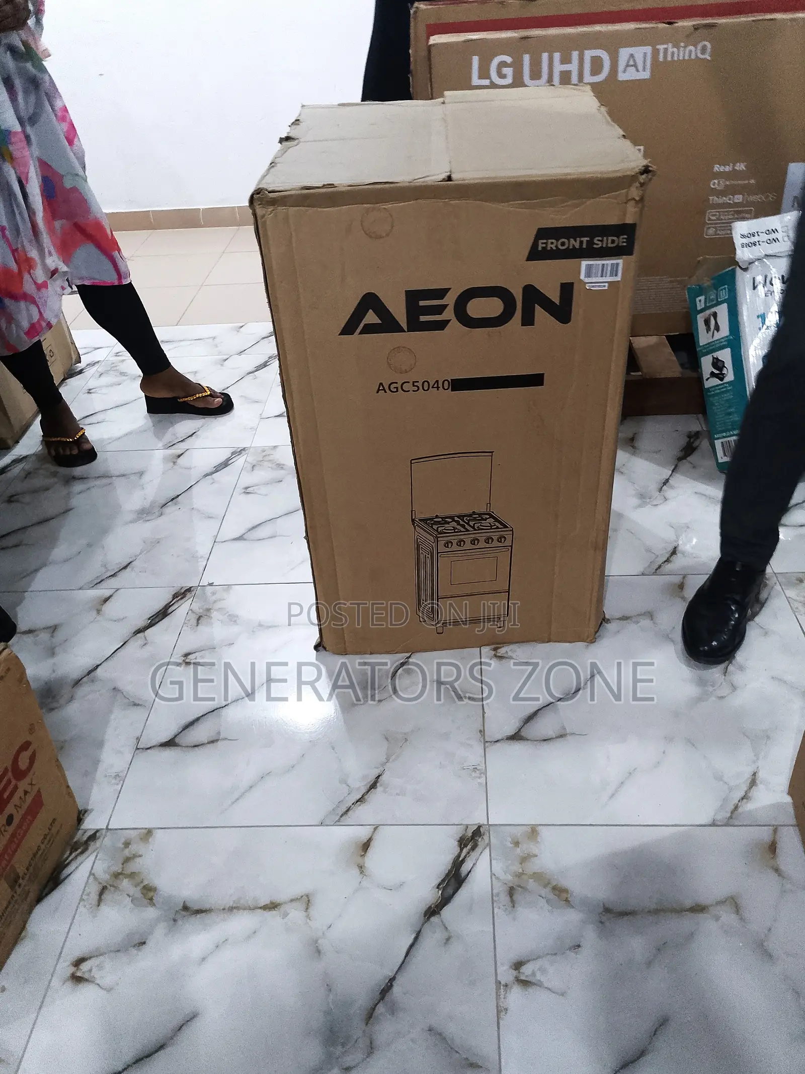 4 Bunner Gas Cooker 5040aeon Agc