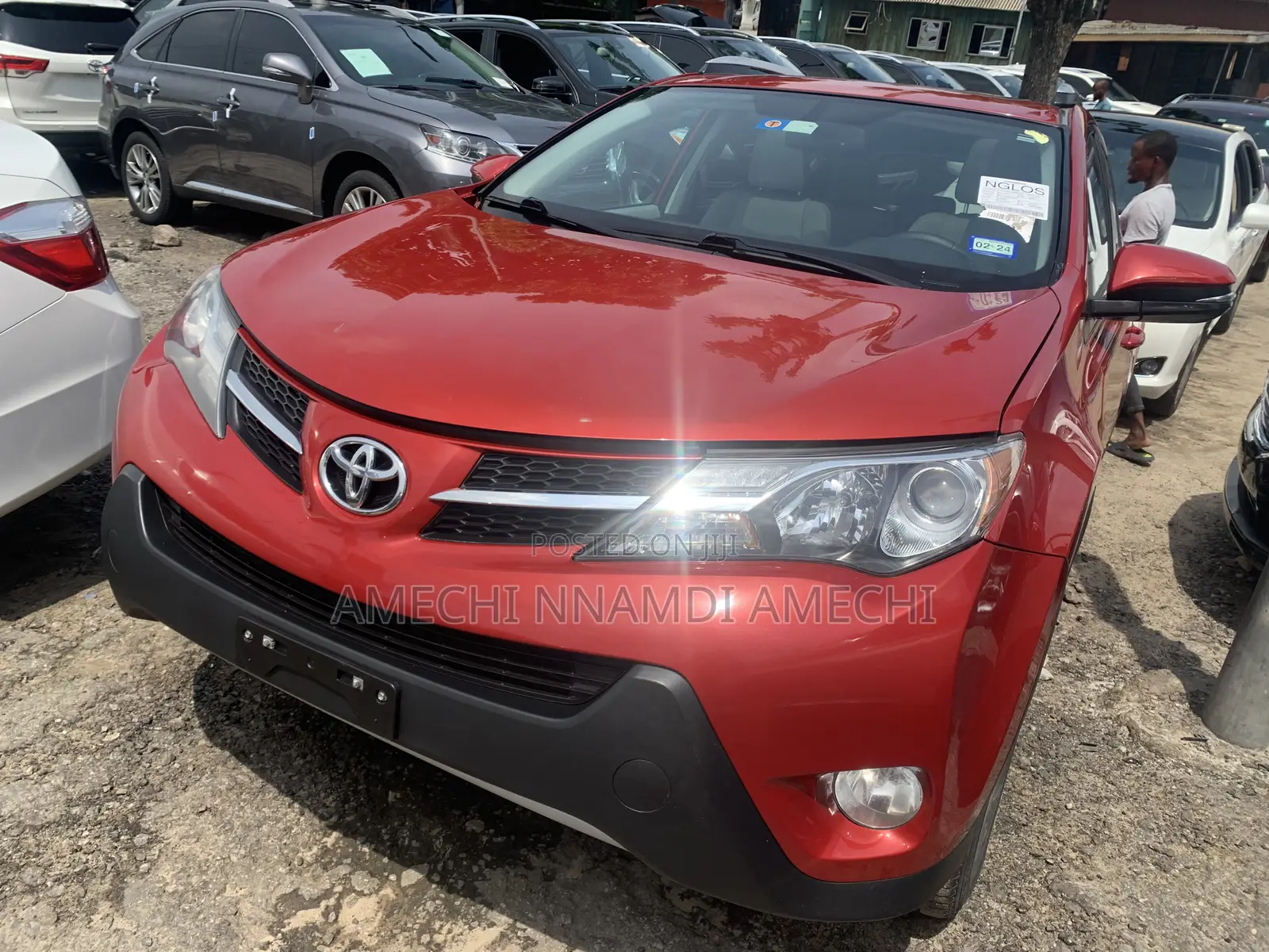 Toyota RAV4 2015 Red