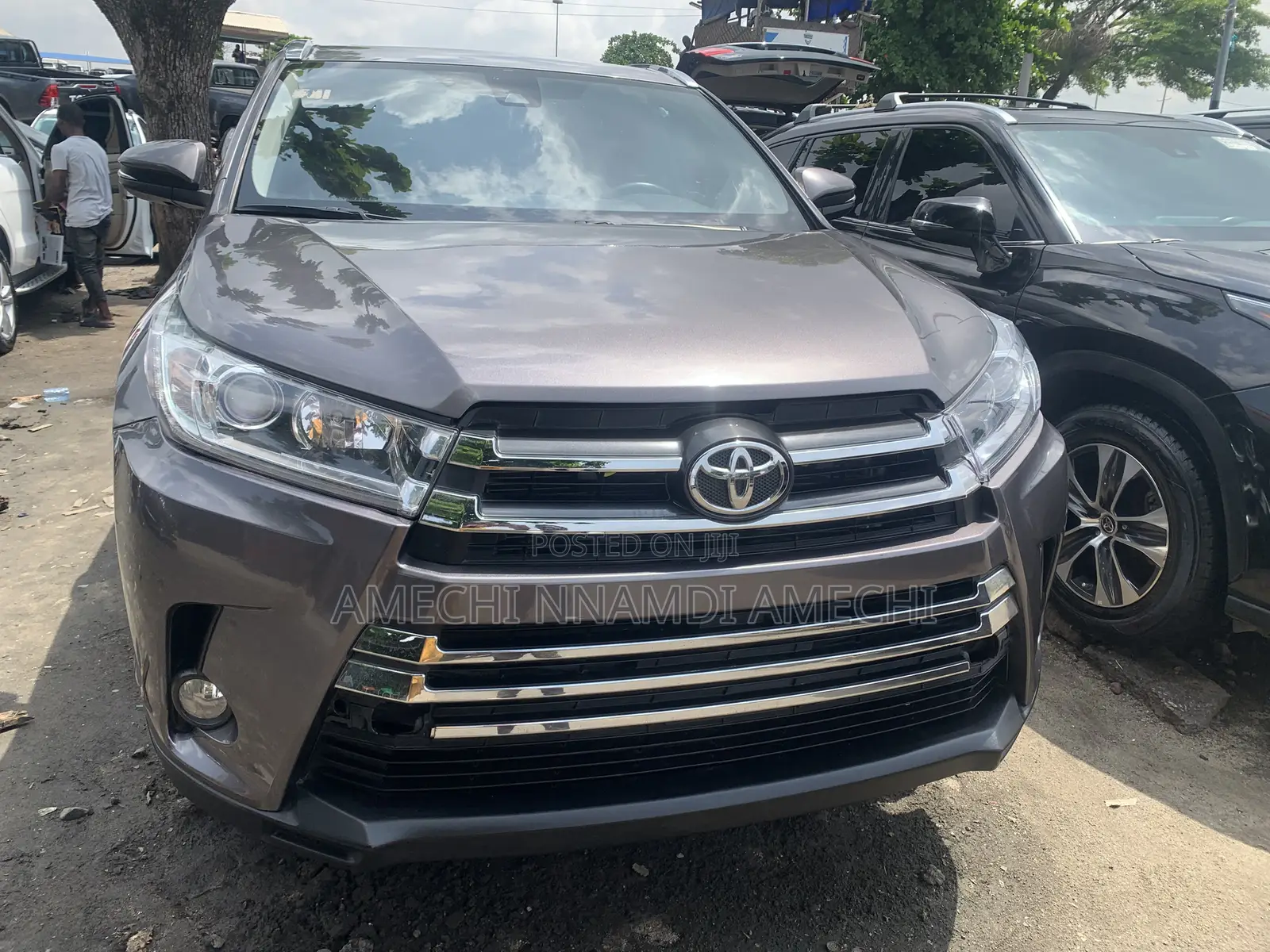 Toyota Highlander Limited Platinum 2019 Gray