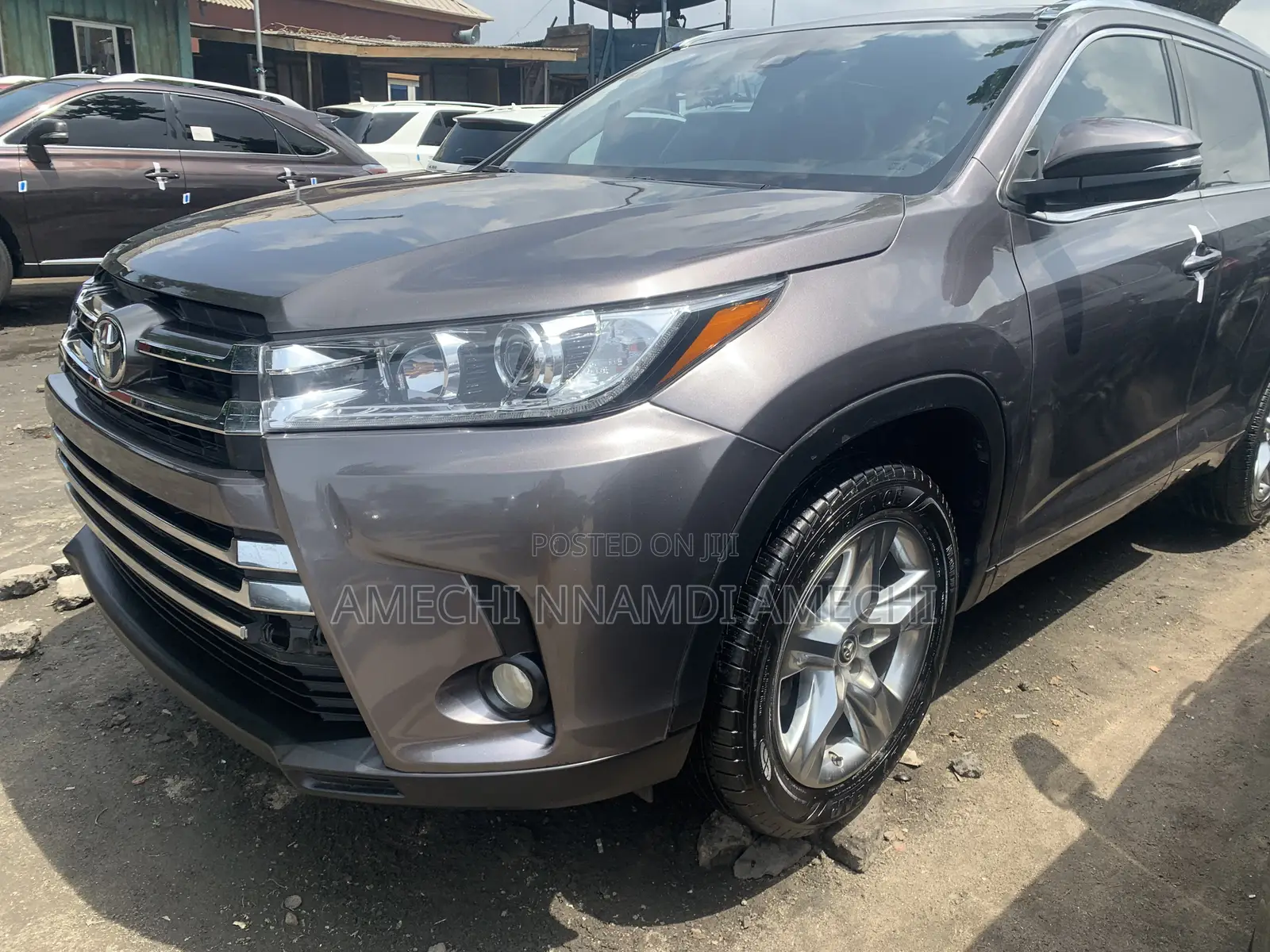 Toyota Highlander Limited Platinum 2019 Gray