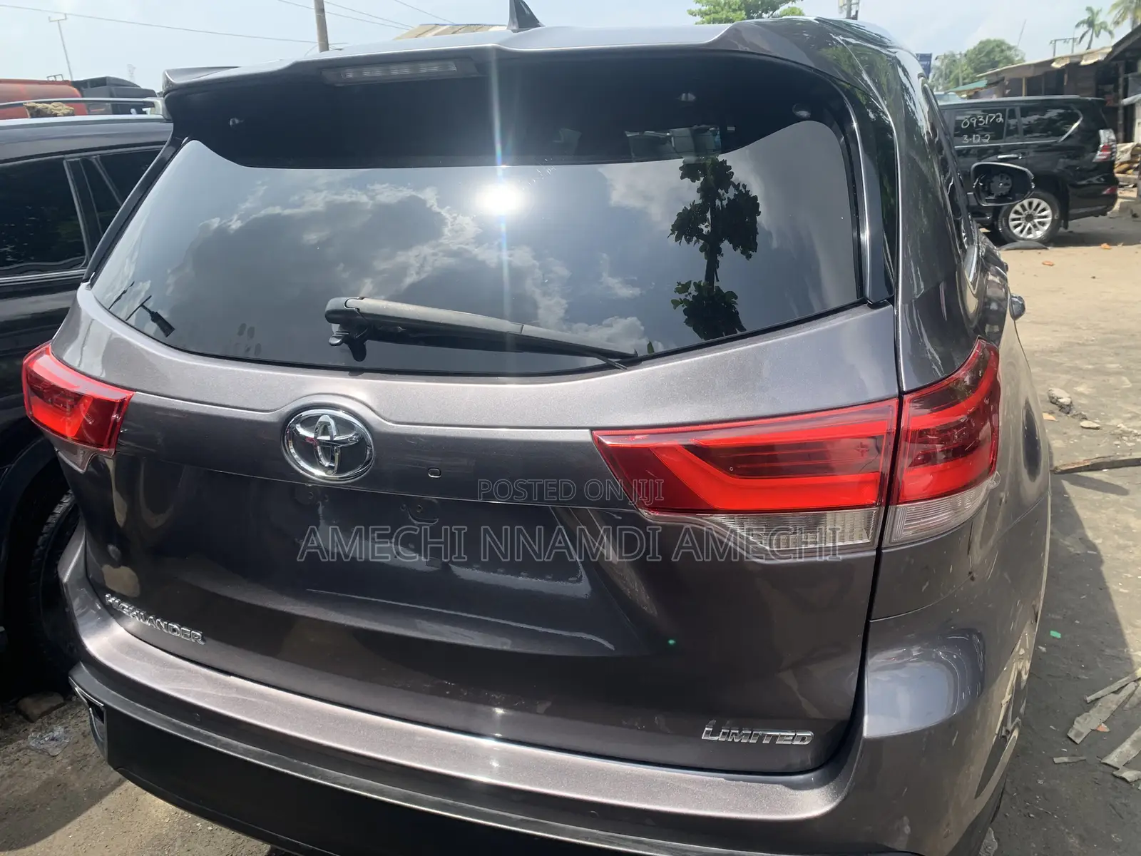 Toyota Highlander Limited Platinum 2019 Gray