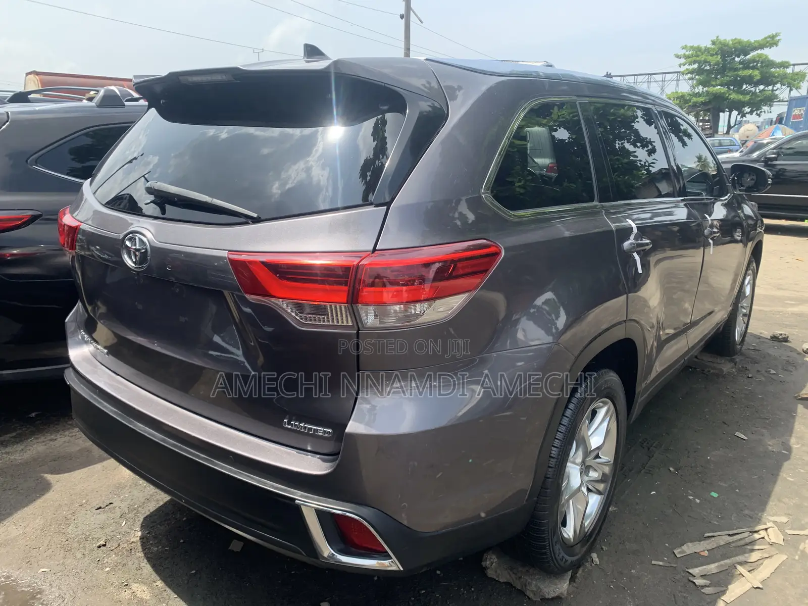 Toyota Highlander Limited Platinum 2019 Gray