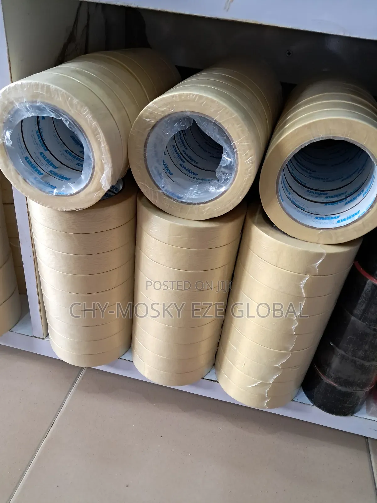 Abro 1" Masking/Paper Tape