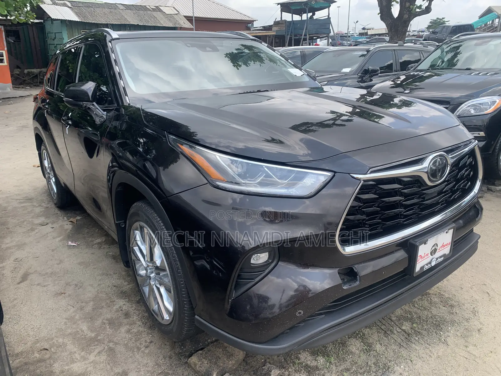 Toyota Highlander Limited 2022 Black