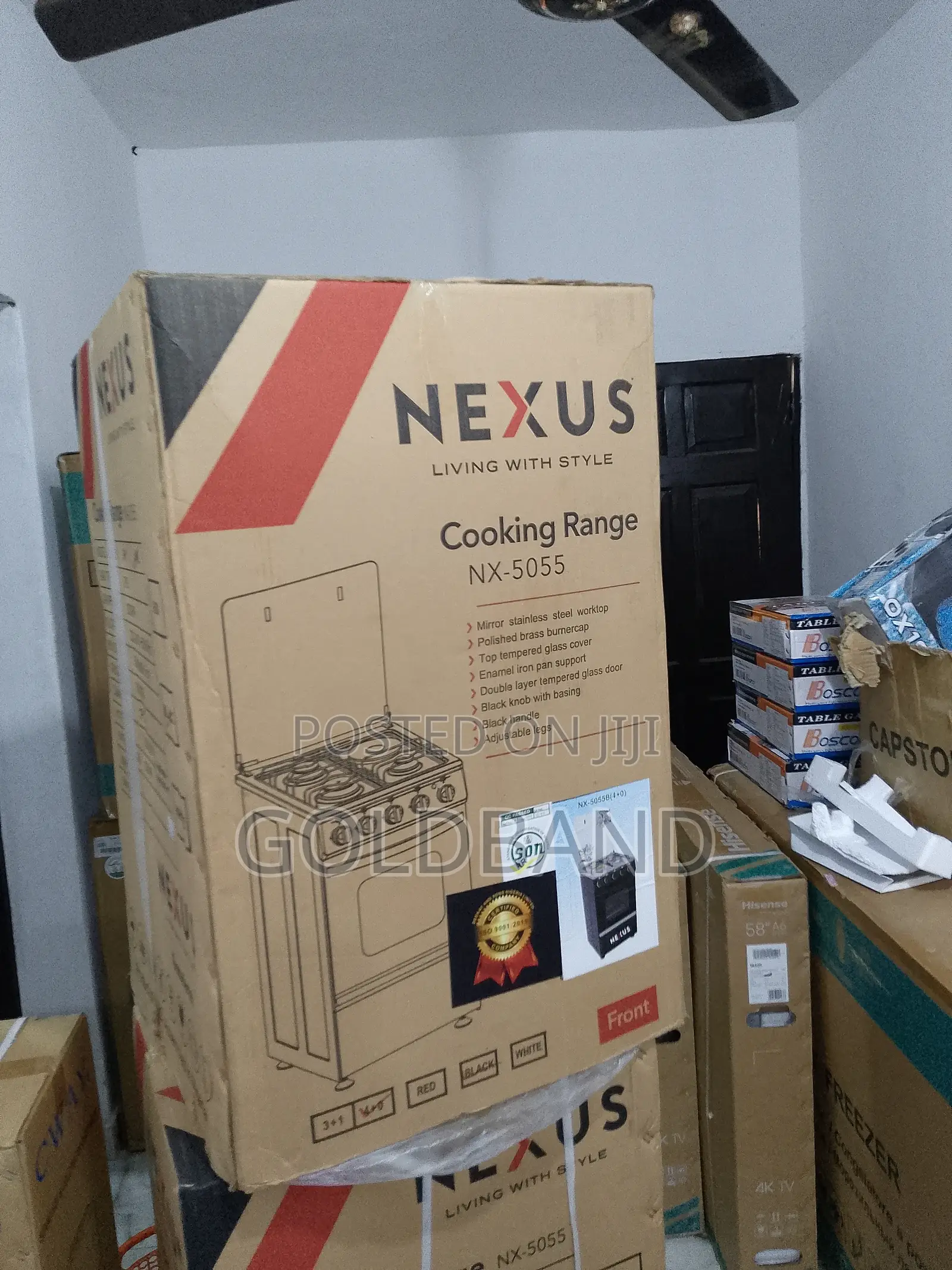 Quality Nx-5055 4burner Cooker