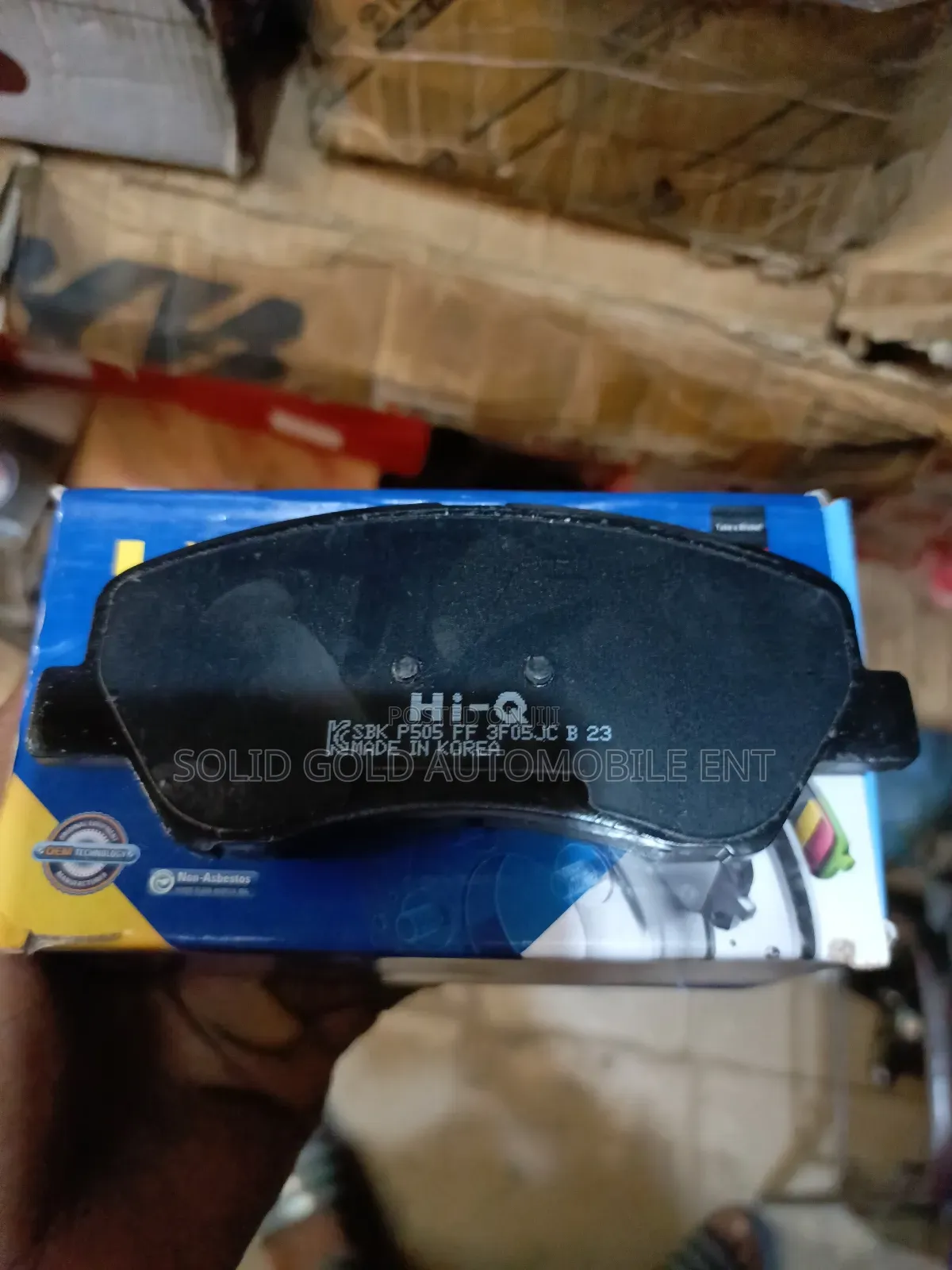 Korea Hi-Q Front Brake Pad Elantra 2012-2014