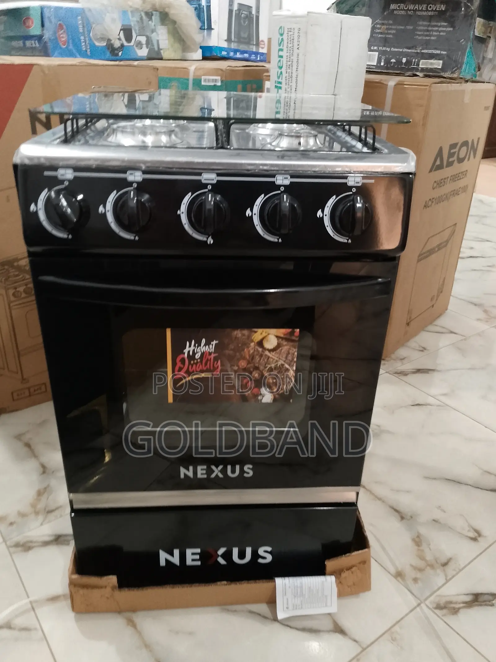 Top Selling 4burner Nexus Cooking Gas Nx-5055