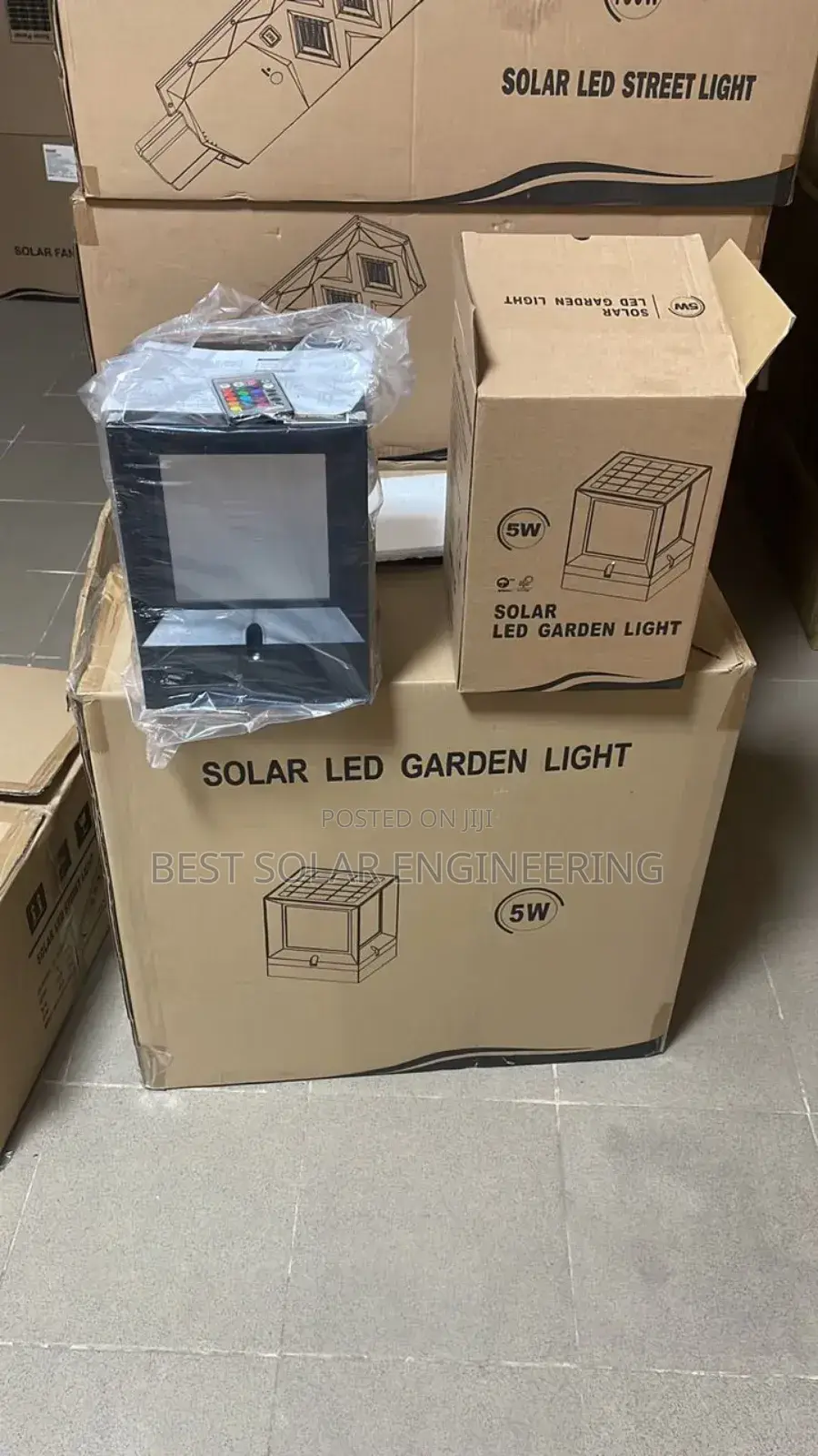 5W Solar LED Garden Light