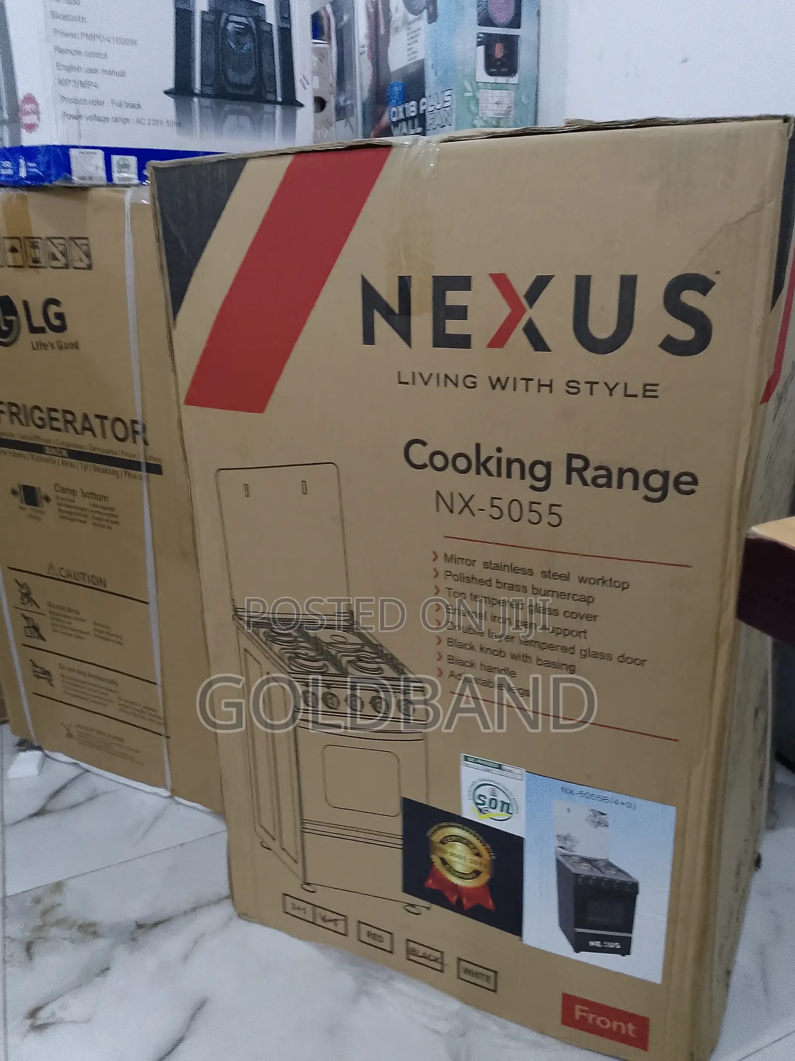 Durable 4bunner + Over Cooking Gas "NX-5055"