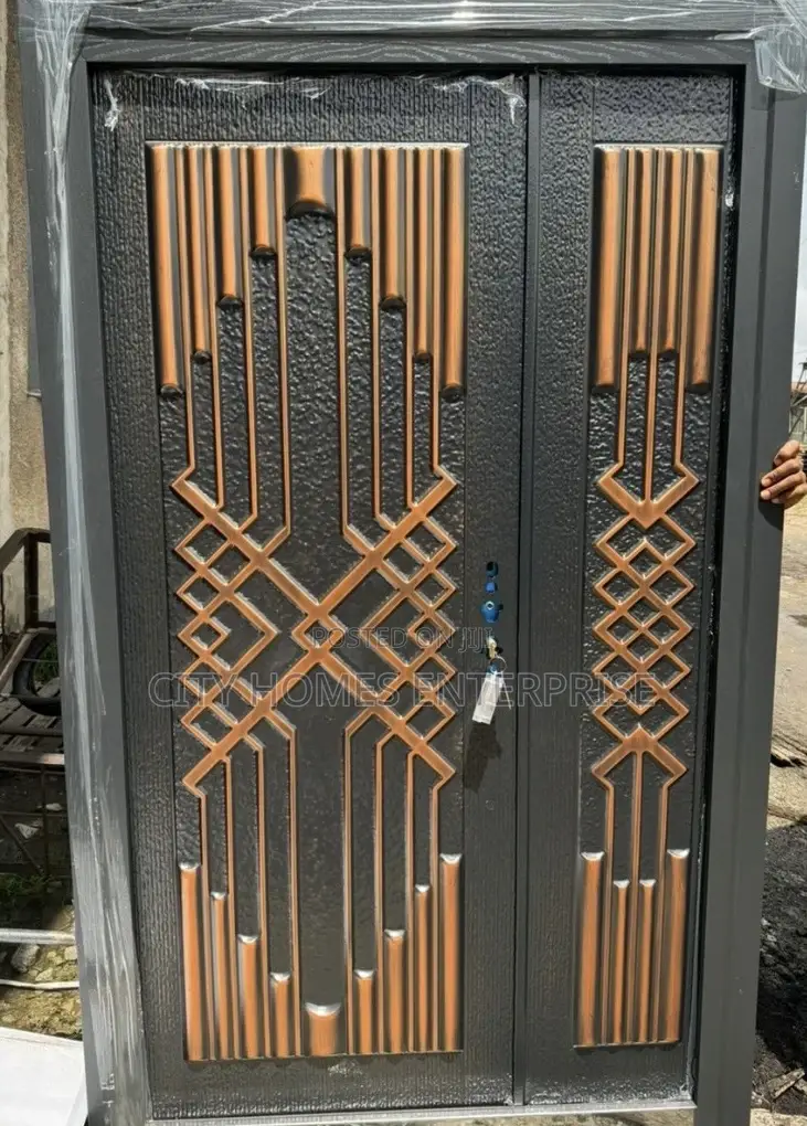 Copper Cast Security Door 4ft by 7ft Anti Rust Double Pan. Nationwide