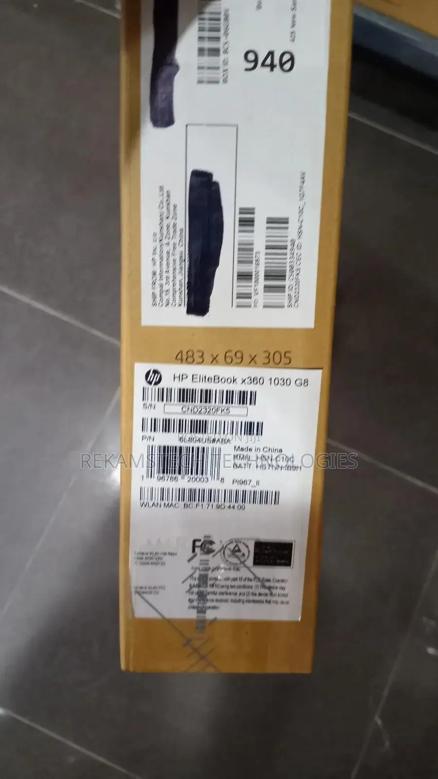 New Laptop HP EliteBook X360 1030 G8 16GB Intel Core I5 SSD 256GB