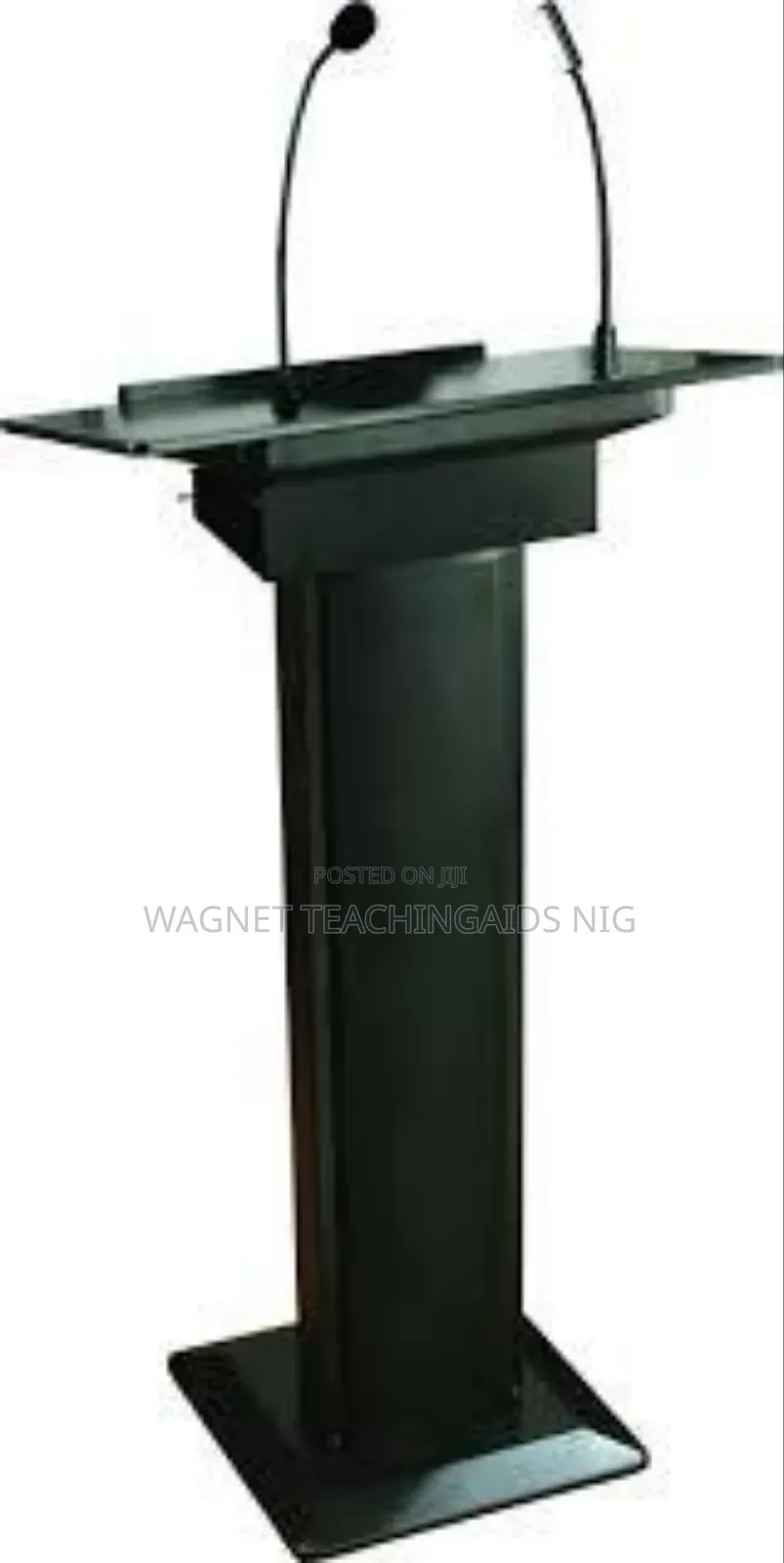 Black Rechargeable Column Lectern Podium in Ikeja