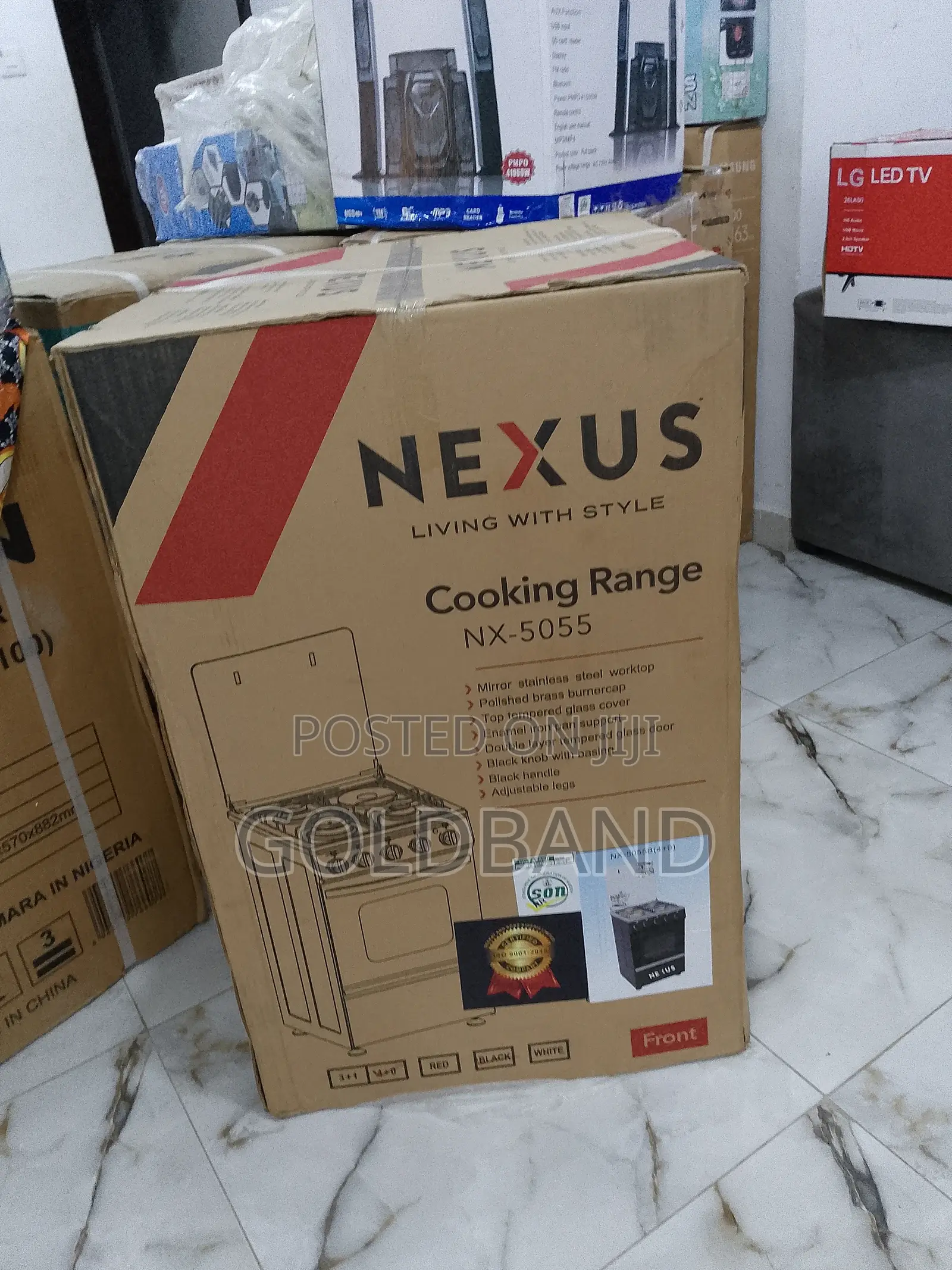 Stainless Steel Cooking Gas NX-5055